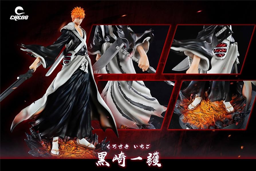 Amazon.co.jp: 黒崎一護 くろさきいちご フィギュア 1/6スケール 塗装