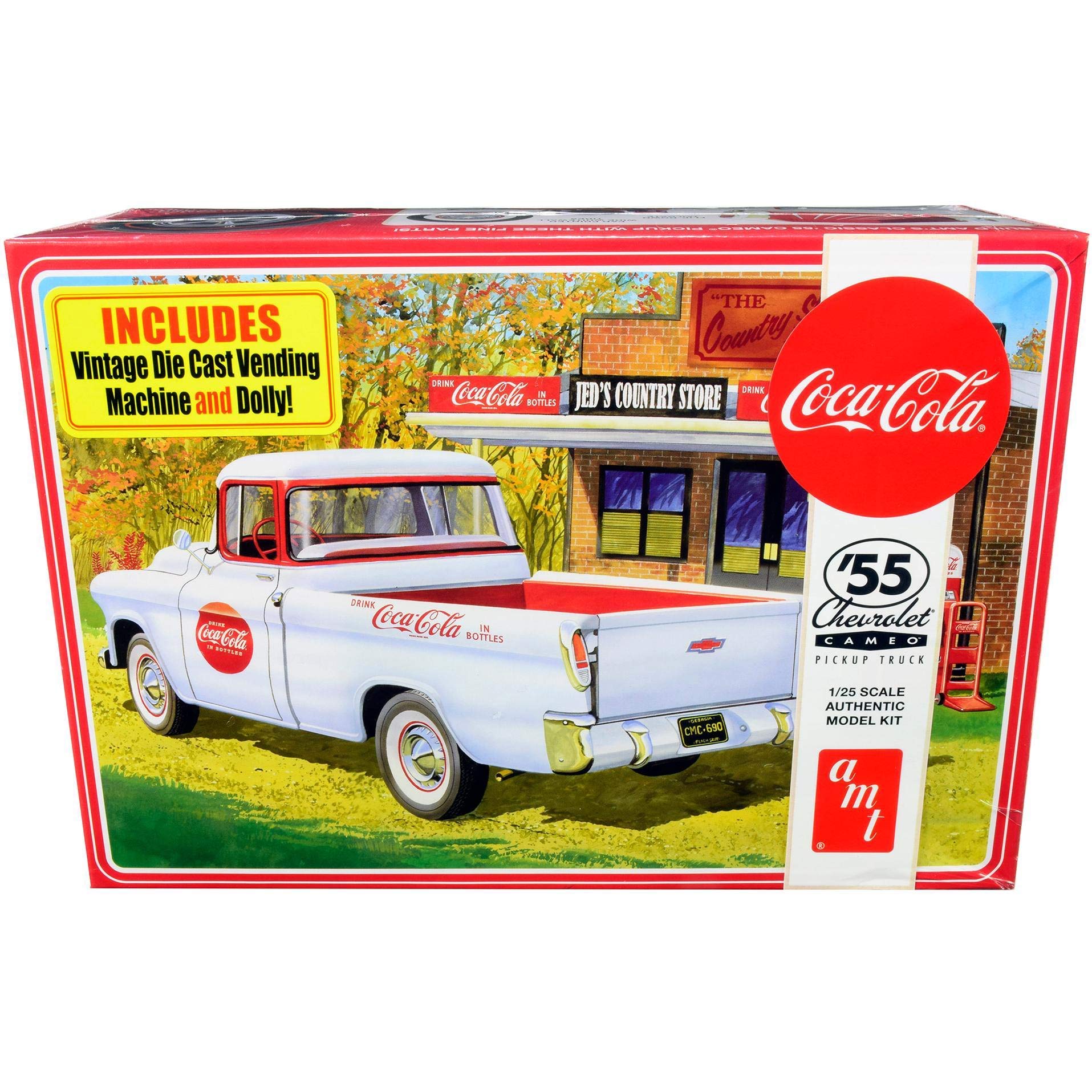 Amazon.com: AMT - 1955 Chevy Cameo Pickup (Coca-Cola) (AMT1094/12