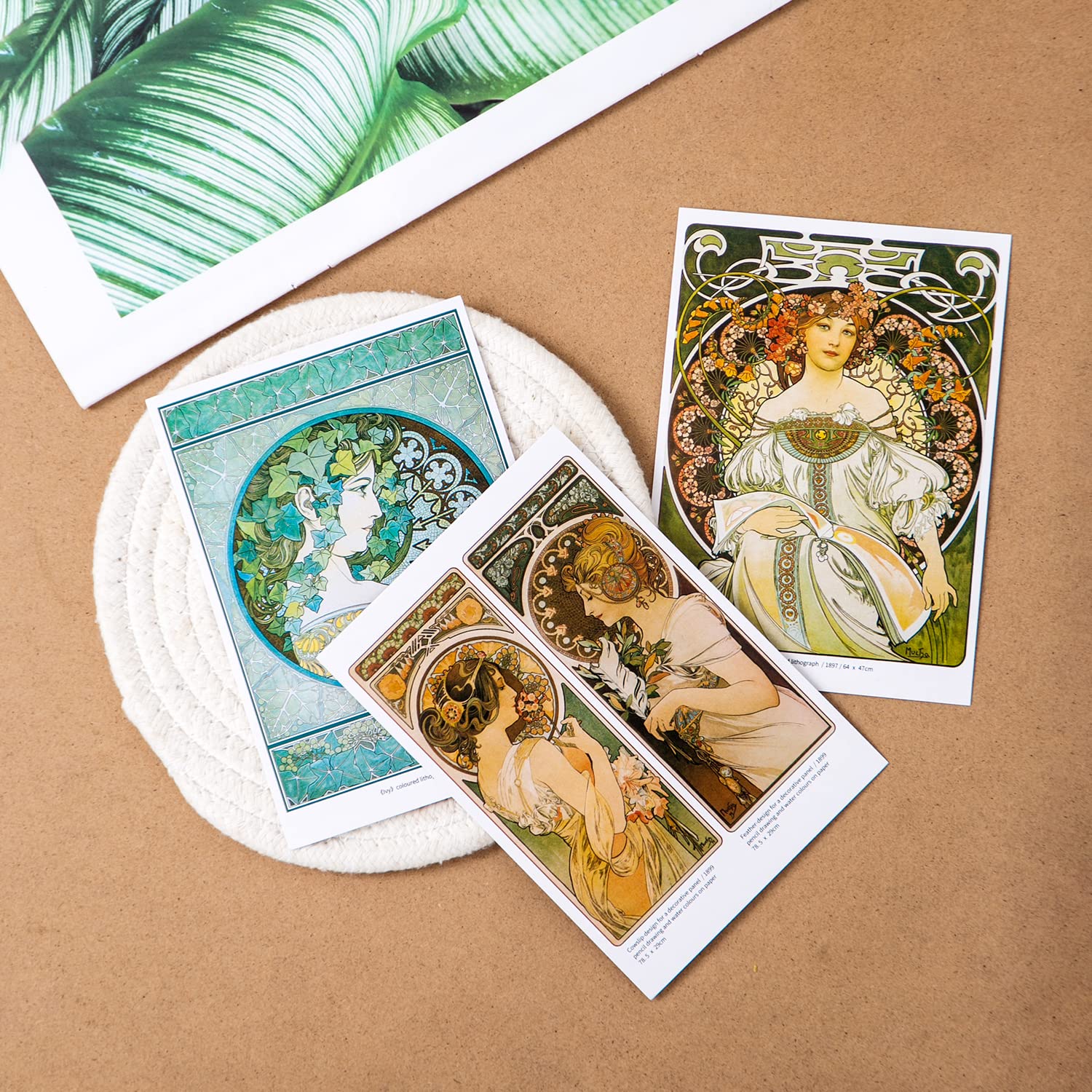 Amazon.co.jp: アートポストカード 有名な絵画アートワーク ポスト