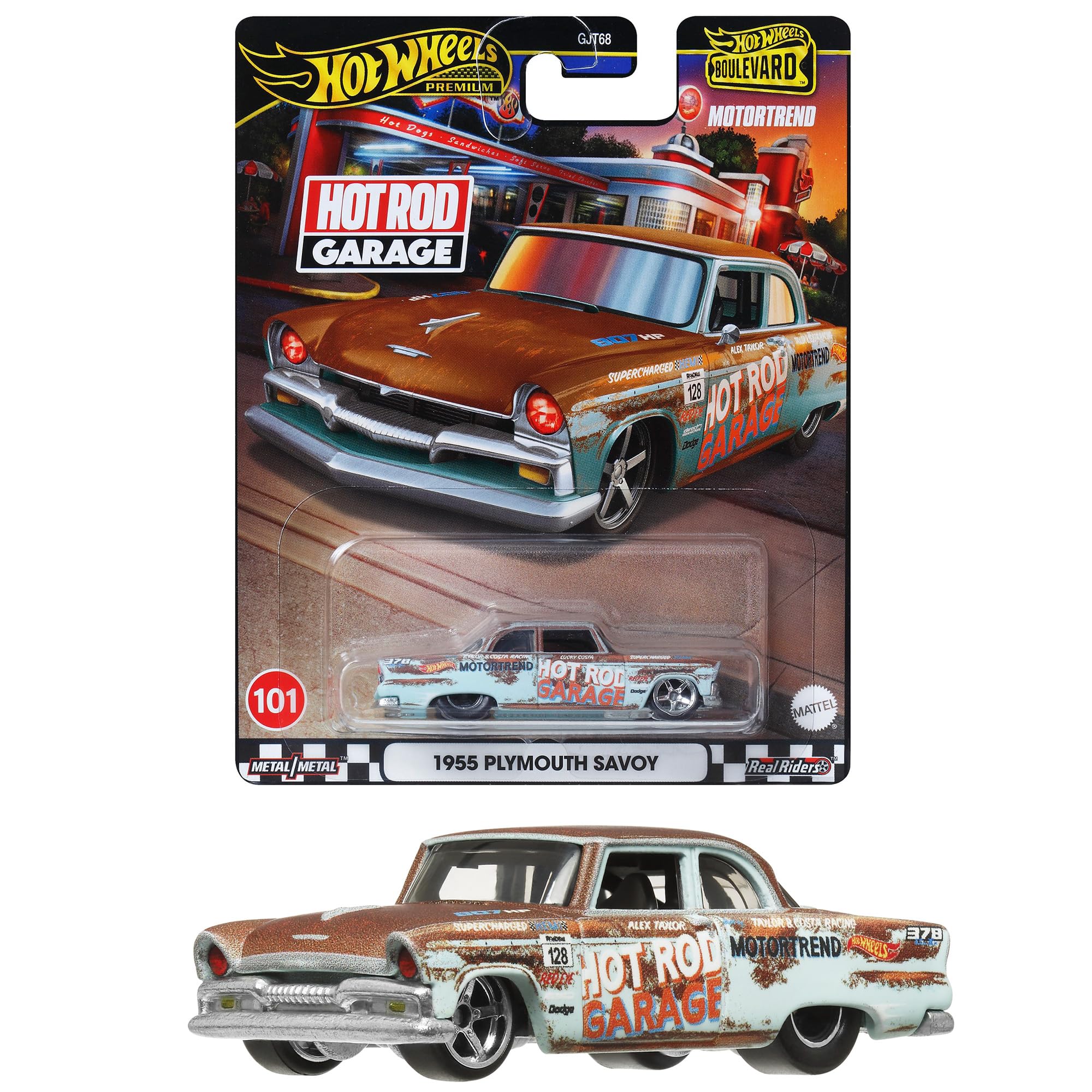 Amazon | ホットウィール(Hot Wheels) ブールバード 1955 プリムス