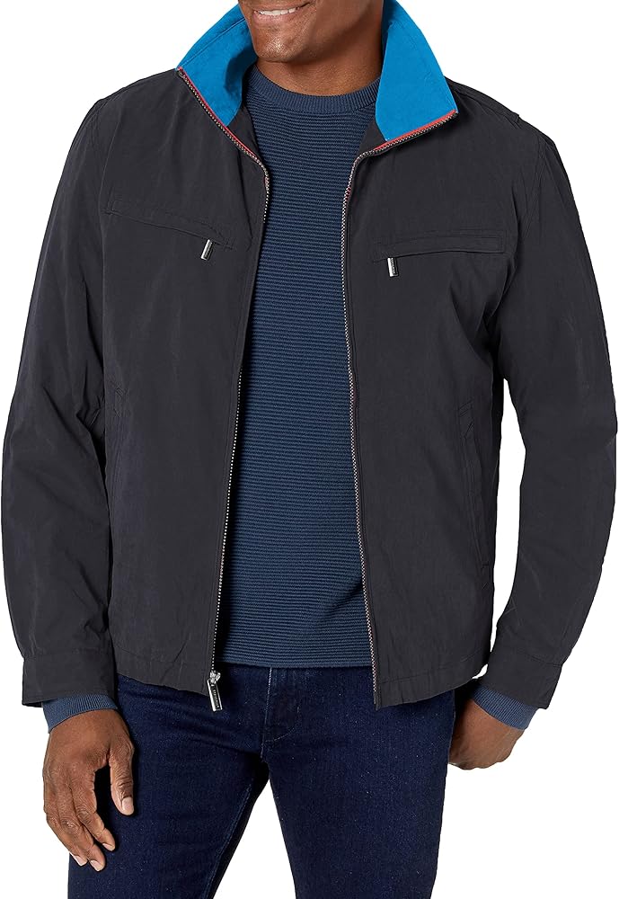 Amazon.com: LONDON FOG mens Litchfield Jacket, Navy, X-Large US