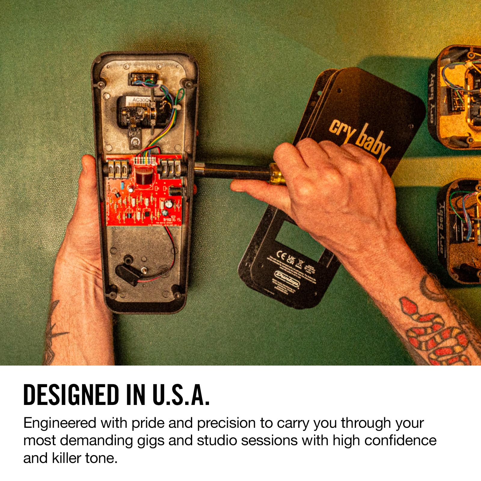 Amazon | Dunlop CM95 Clyde McCoy Cry Baby Wah Wah | ワウ | 楽器