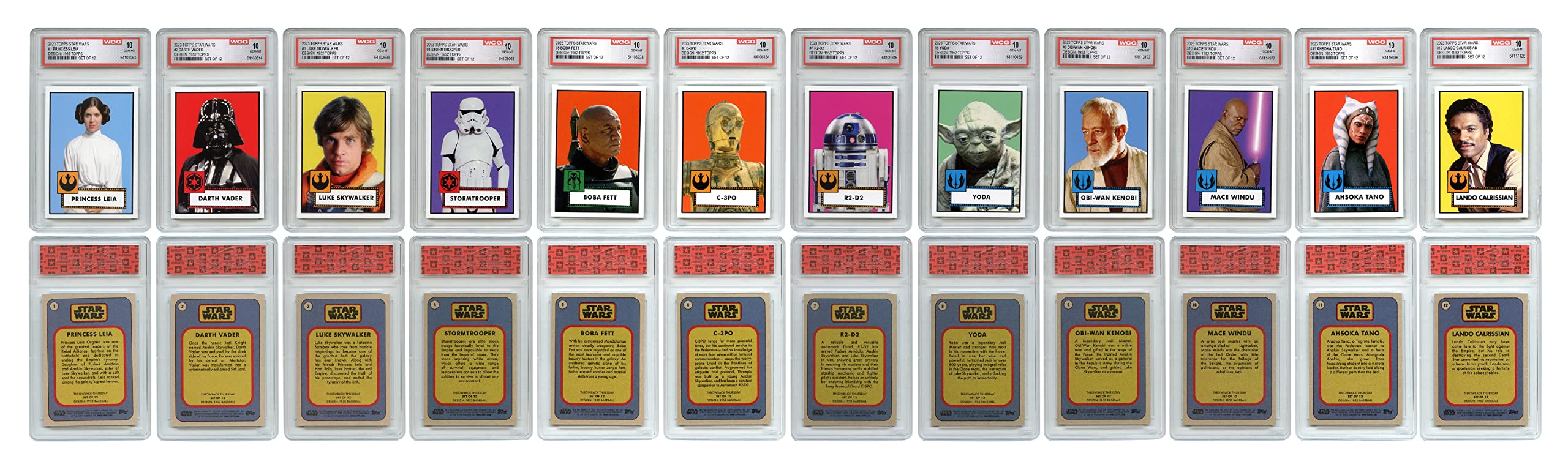 Amazon.com: 2023 Star Wars Topps Cards 1952 Topps Edition - All