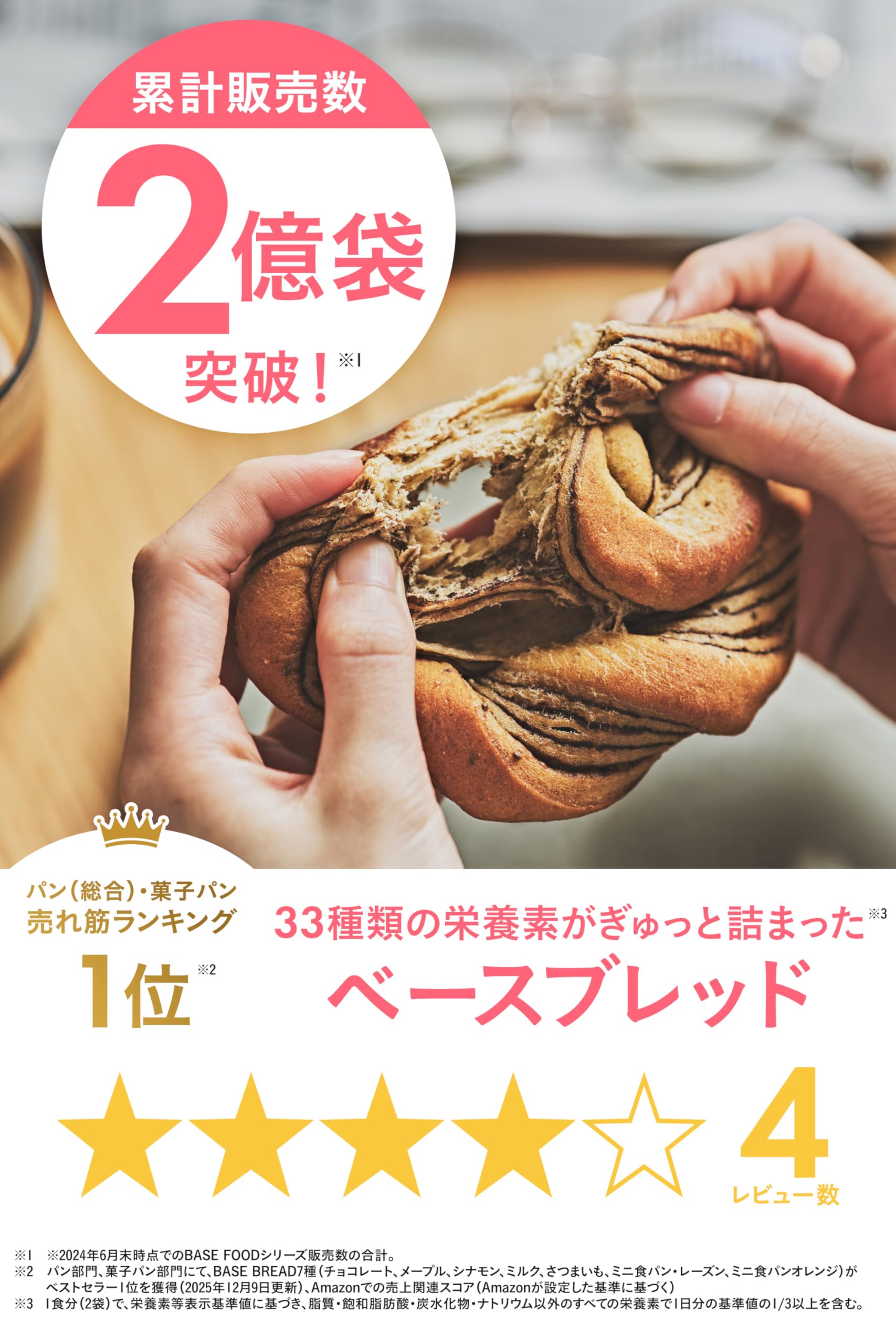 Amazon.co.jp: 【低糖質】ベースブレッド 4種 8袋 パン [チョコ