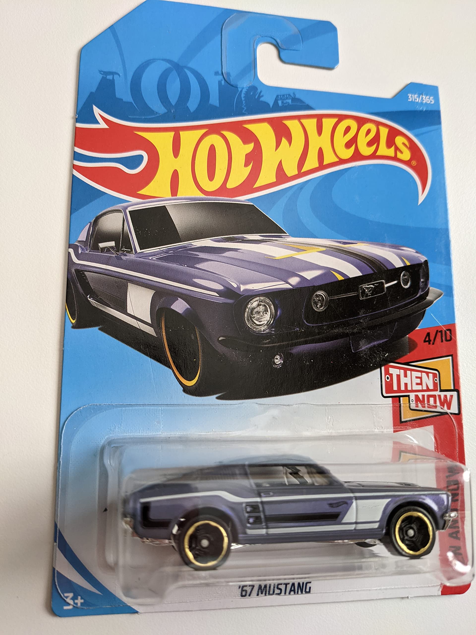 Amazon.co.jp: Hot Wheels Then and Now 4/10, Purple '67 Mustang 315