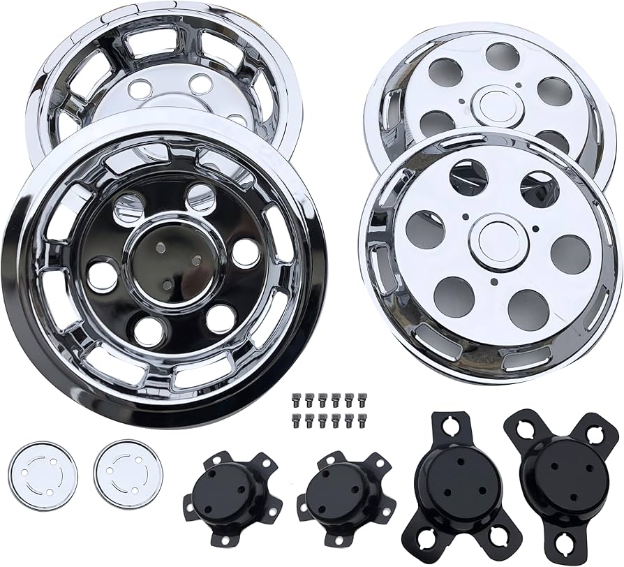 Amazon.co.jp: 日野 4tレンジャー用 17.5インチ 6穴 ステンレス DX