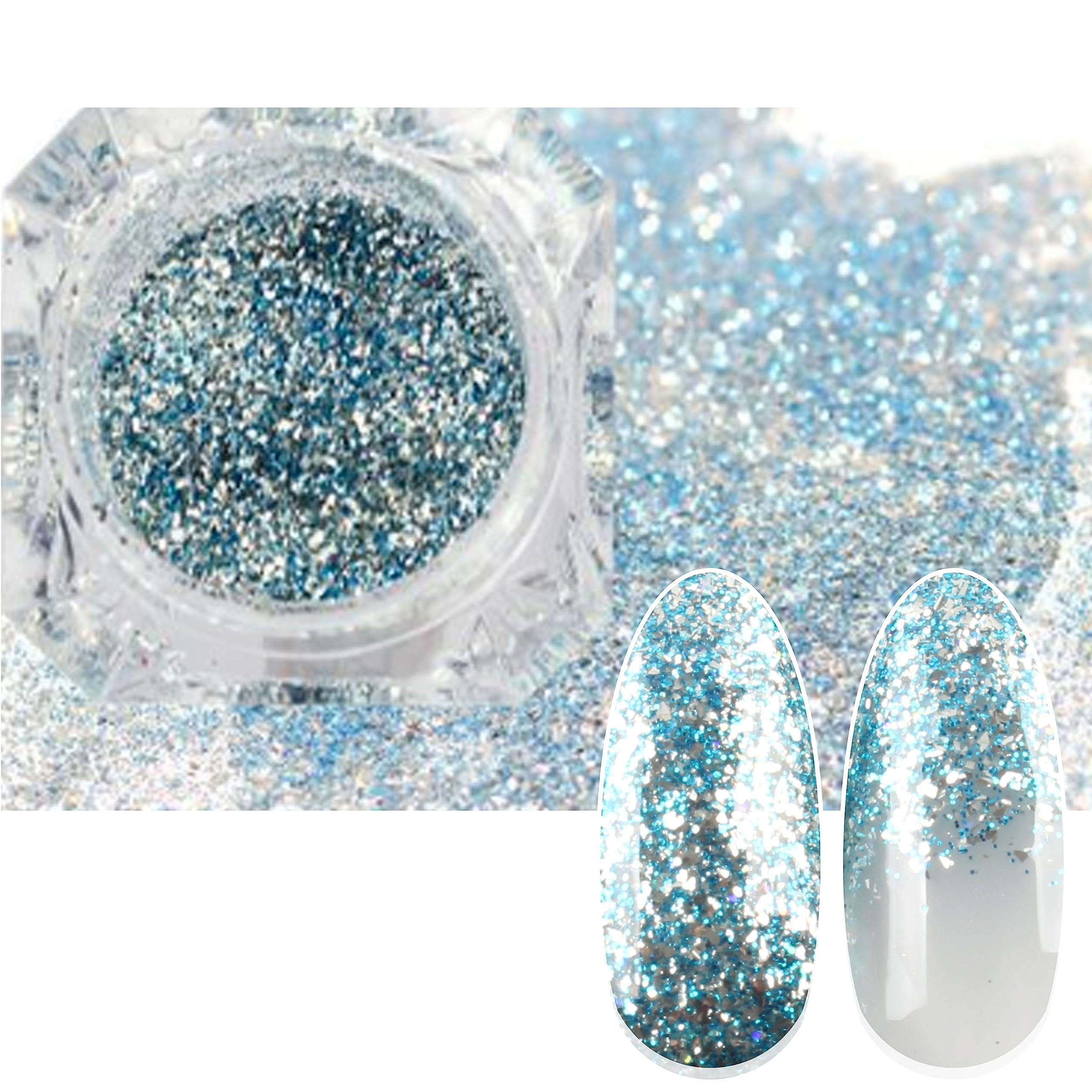 Amazon.co.jp: プチプラ公式 ギャラクシーグリッター【5】ブルー