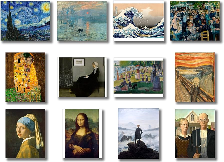 Amazon.co.jp: Wish Pub - 世界で最も有名な絵画レプリカ/名画複製画