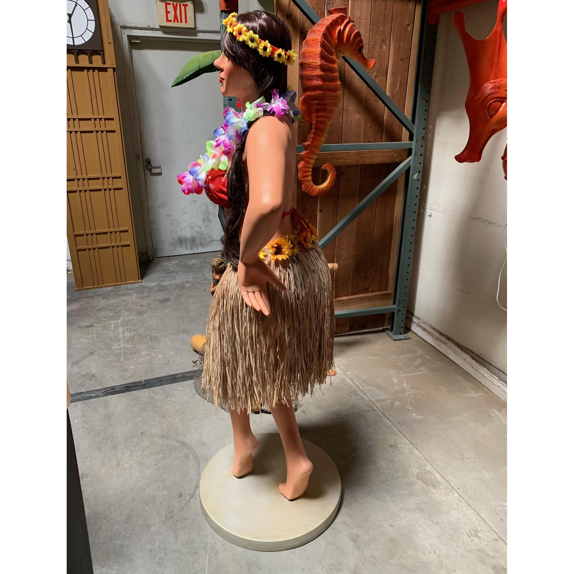Amazon.com: LM Treasures Hawaiian Hula Girl Life Size Statue
