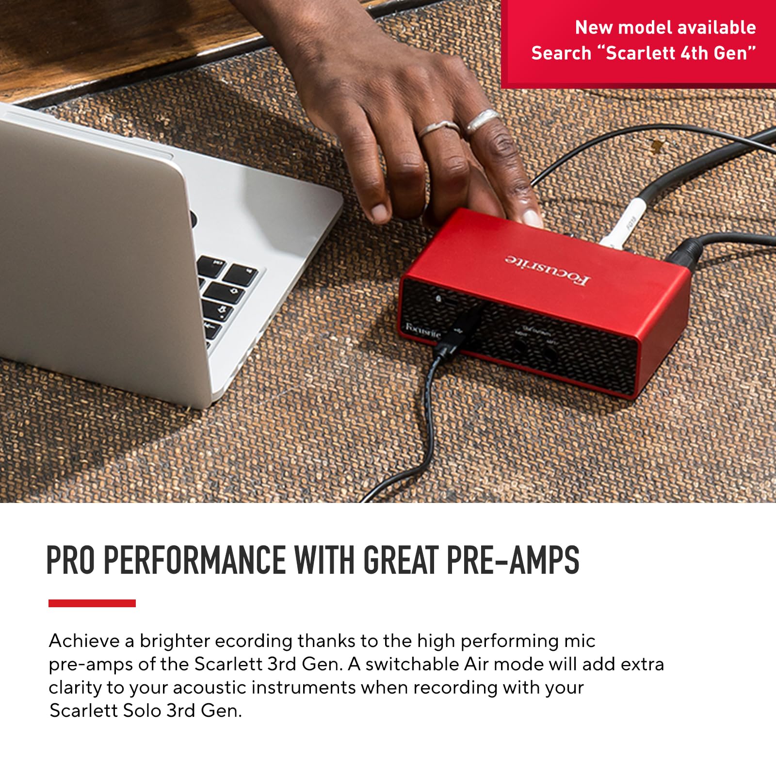 Amazon.co.jp: Focusrite Scarlett Solo Studio 3rd Gen 第3世代