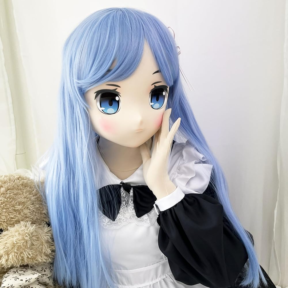 Amazon.co.jp: [むにむに製作所] 本格的 コスプレマスク KAWAII-01