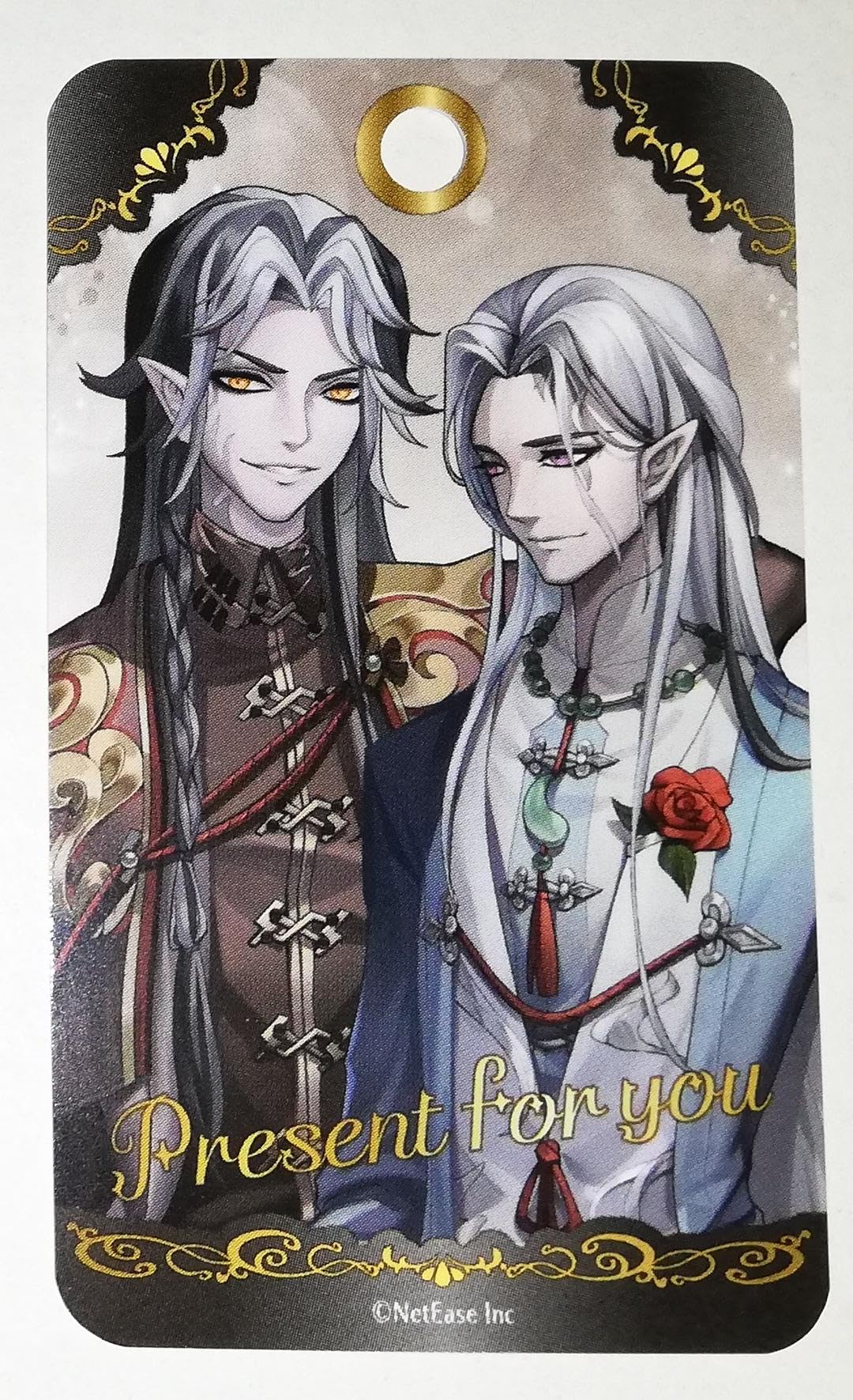 IdentityⅤ 白黒無常 コースター 特典 アカデミーカフェ 3弾