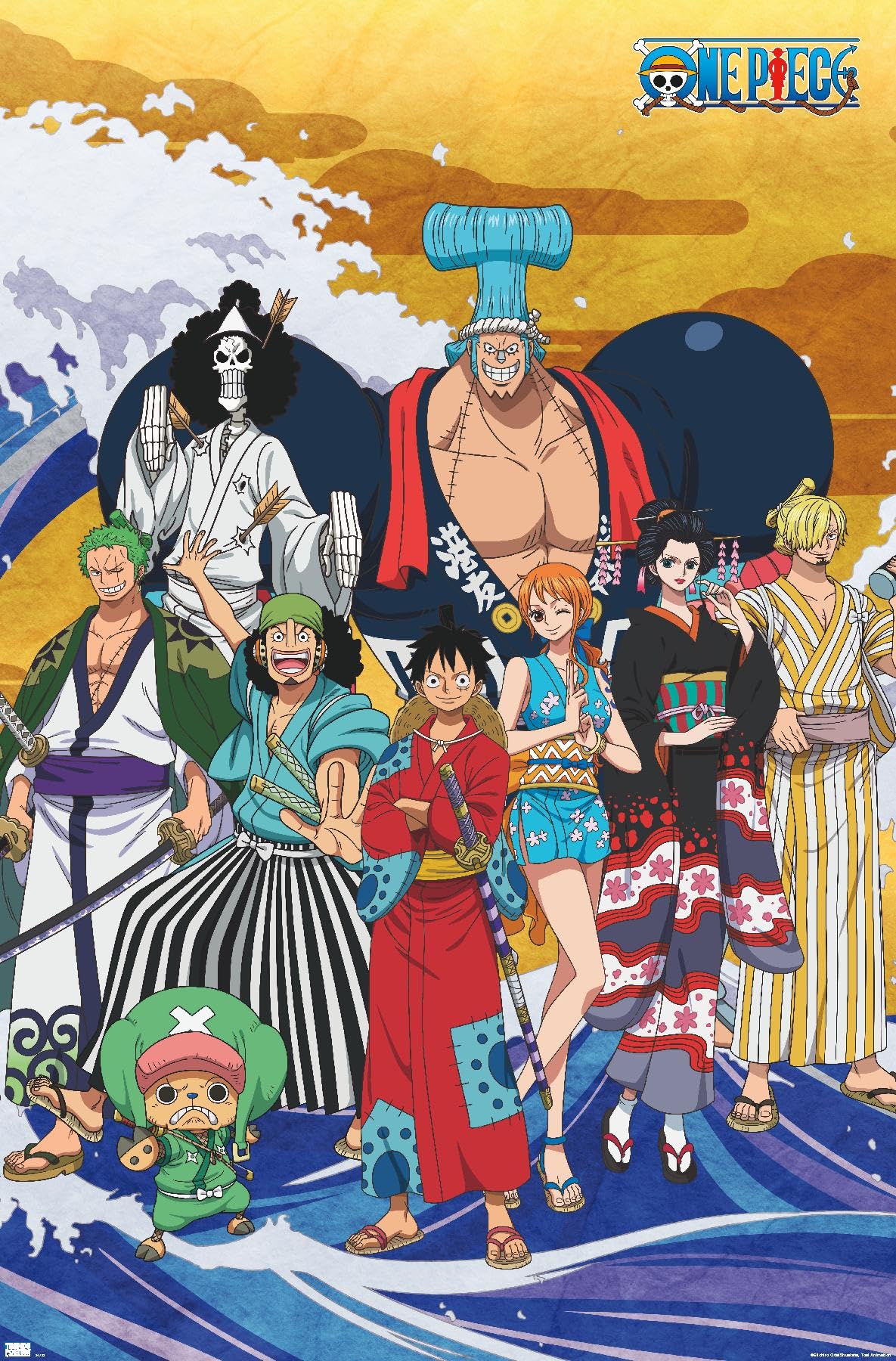 Amazon.com: Trends International One Piece: Wano Country - Crew On