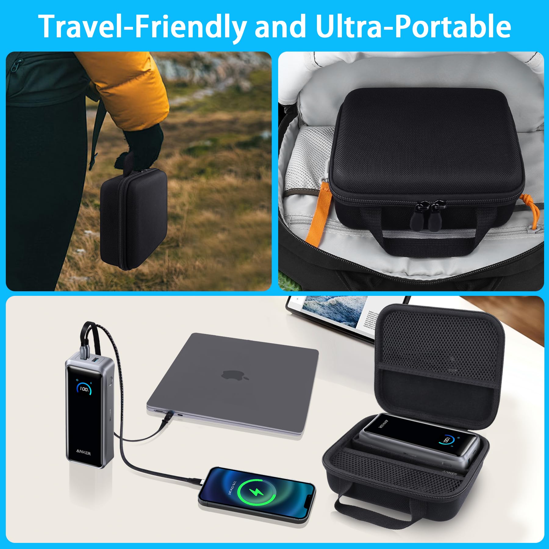 Amazon.co.jp: （ケースのみ）Anker Power Bank(25000mAh, 165W