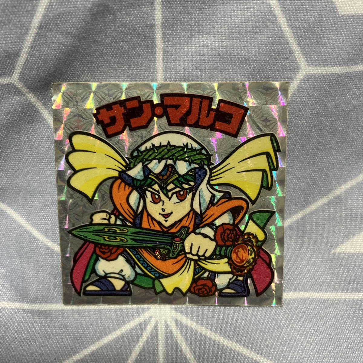 Amazon | レア ビックリマンシール サンマルコ 悪魔VS天使 サン マルコ