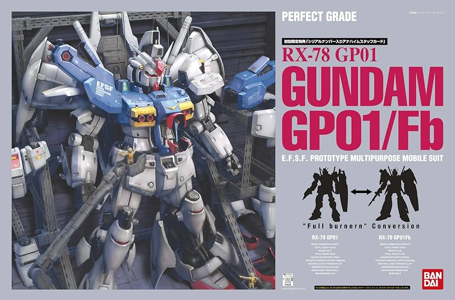 Amazon.com: Bandai Hobby Gundam GP-01/Fb Gundam 0083