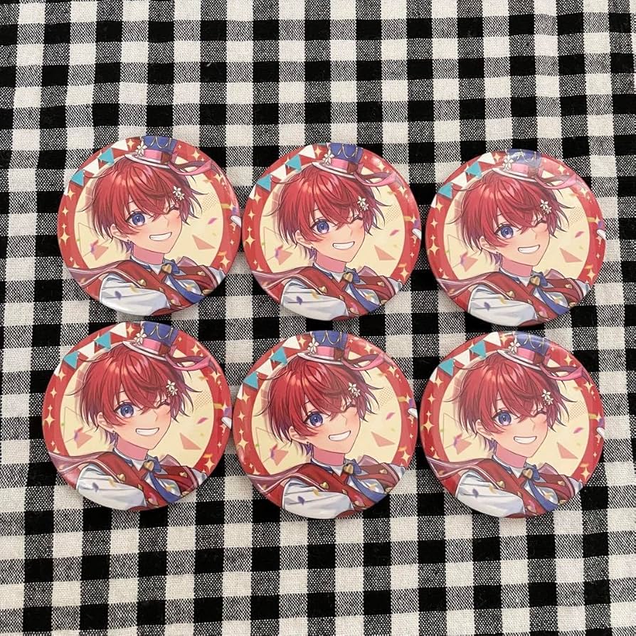 Amazon.co.jp: すたぽら Coeさん ワンパレ缶バッジ×6 TGHEX : おもちゃ