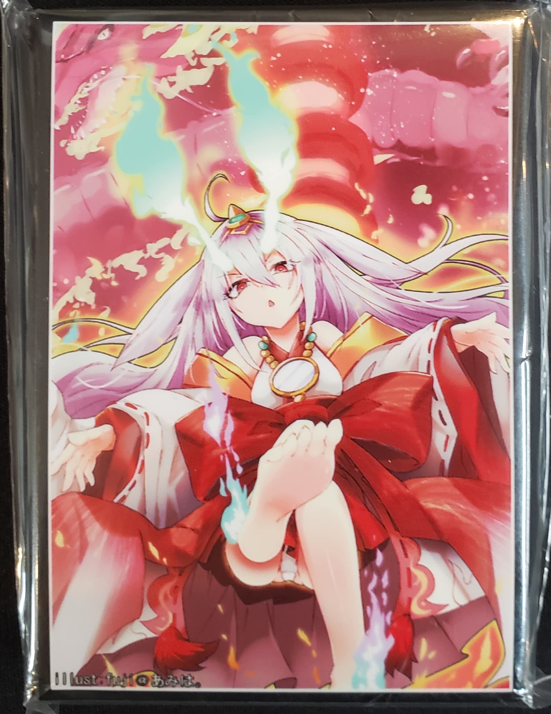 Amazon.co.jp: フレシア ミニサイズ カードスリーブ 『遊戯 倶利伽羅