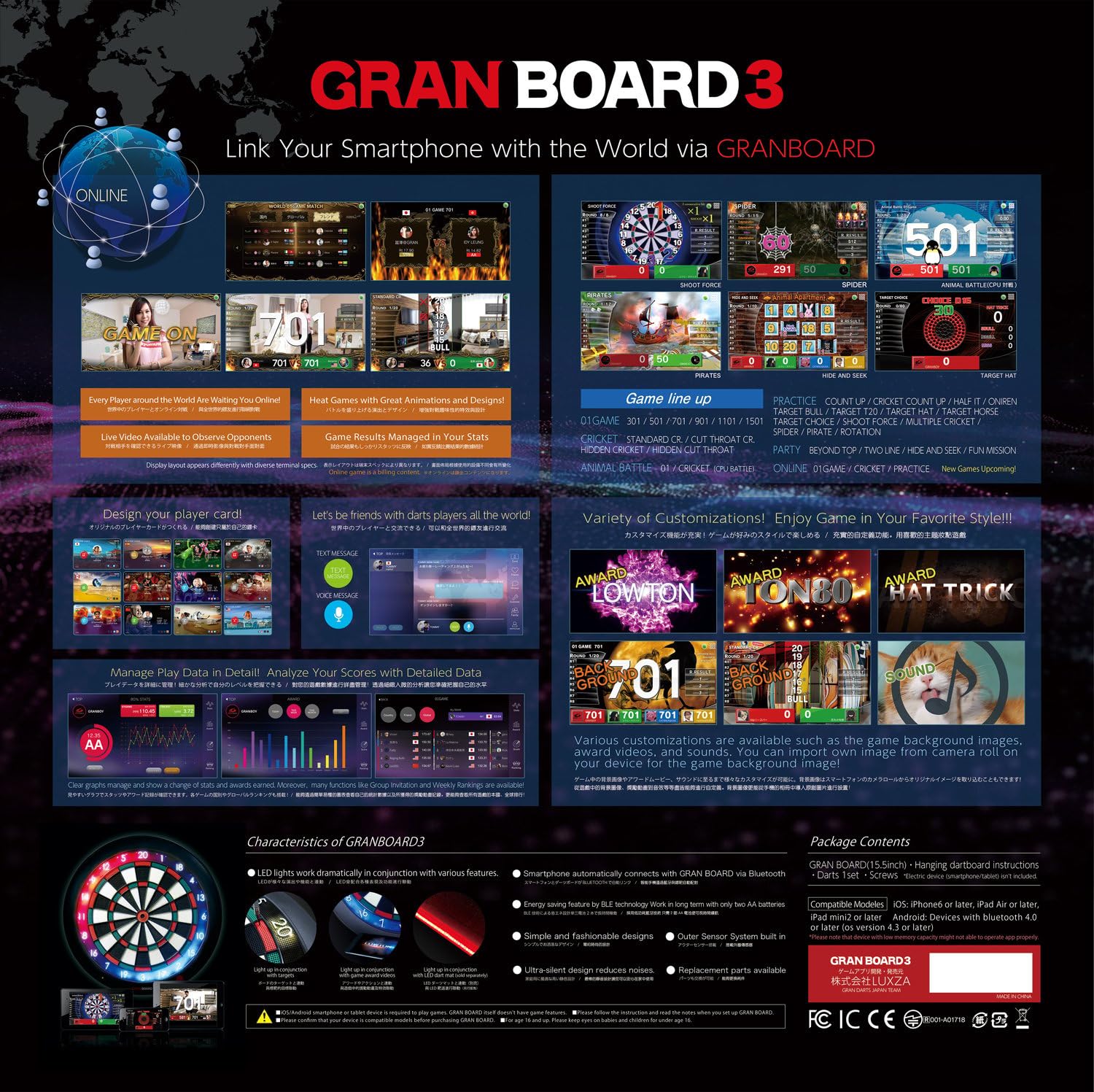 Amazon.co.jp: ダーツ ボード GRAN DARTS 【グランダーツ】 グラン