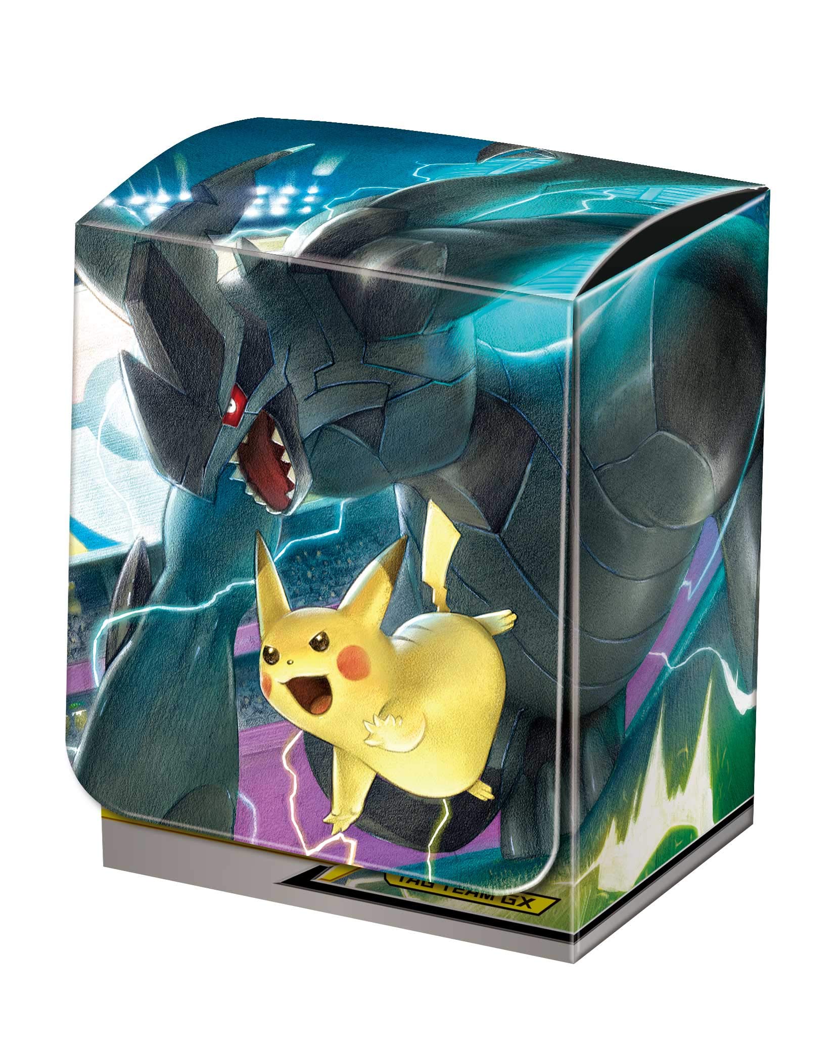 Amazon | ポケモンカードゲーム デッキケース ピカチュウ&ゼクロム TAG