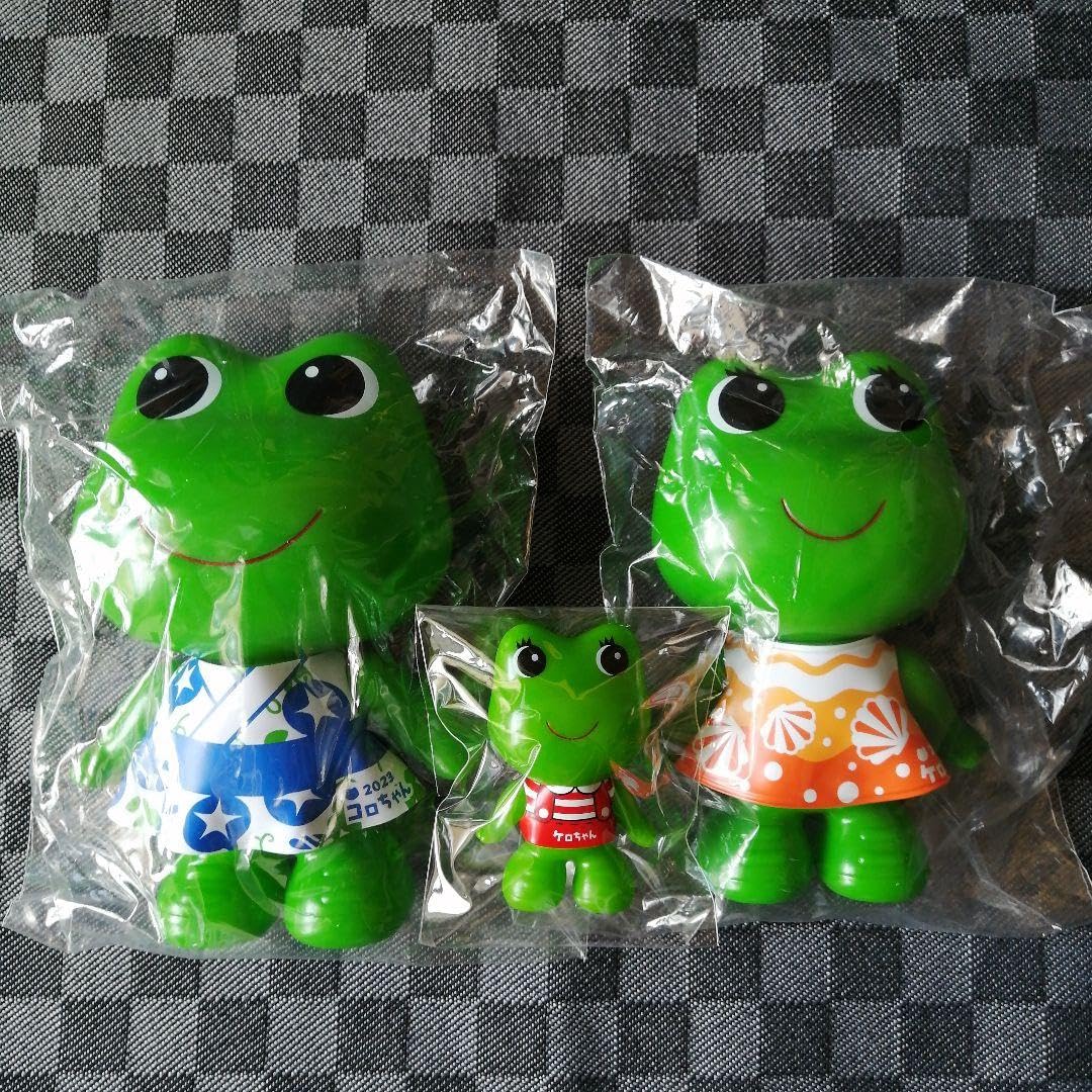 Amazon.co.jp: ケロちゃん コロちゃん ソフビ フィギュア人形 コーワ