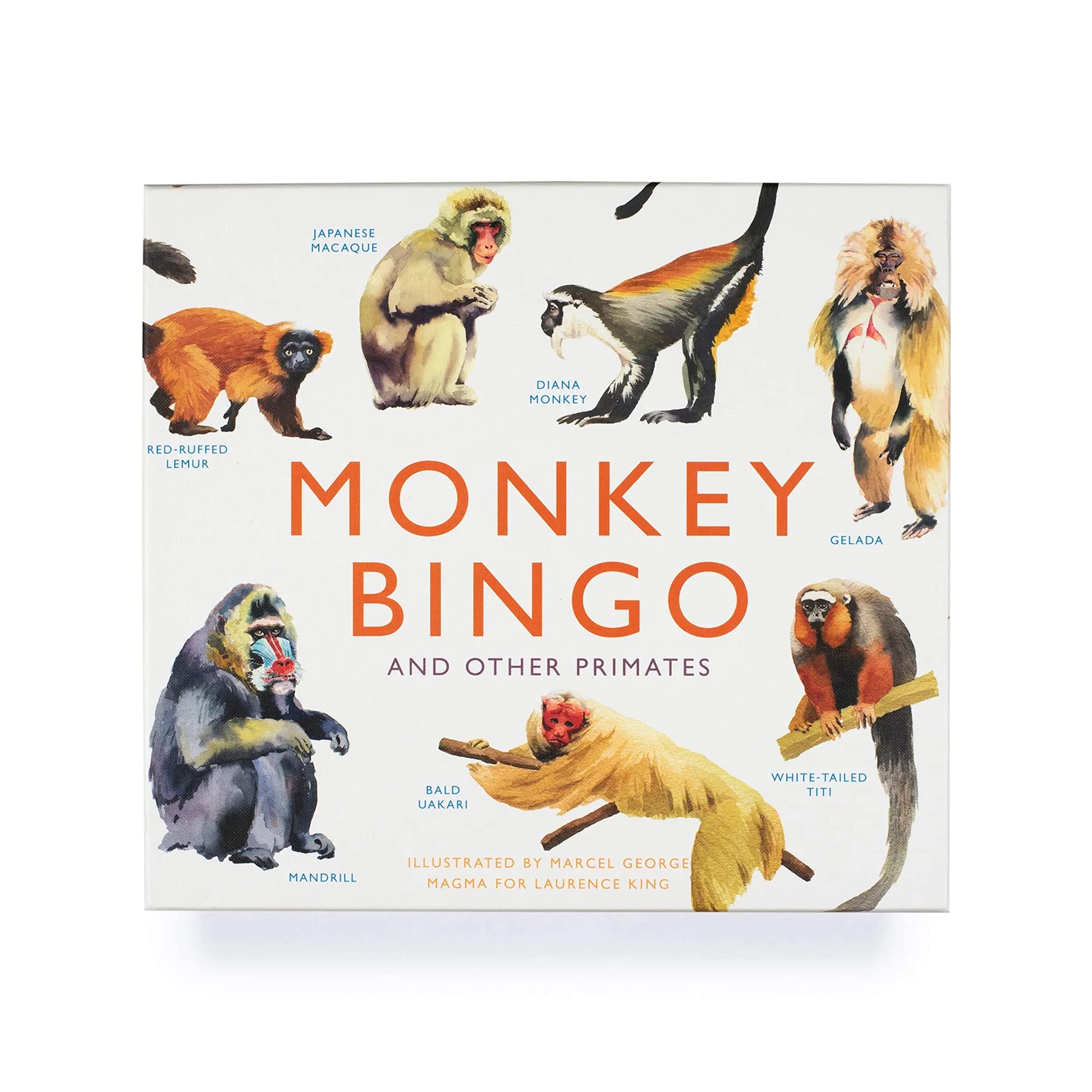 Amazon.com: Laurence King Monkey Bingo : George, Marcel: Toys & Games