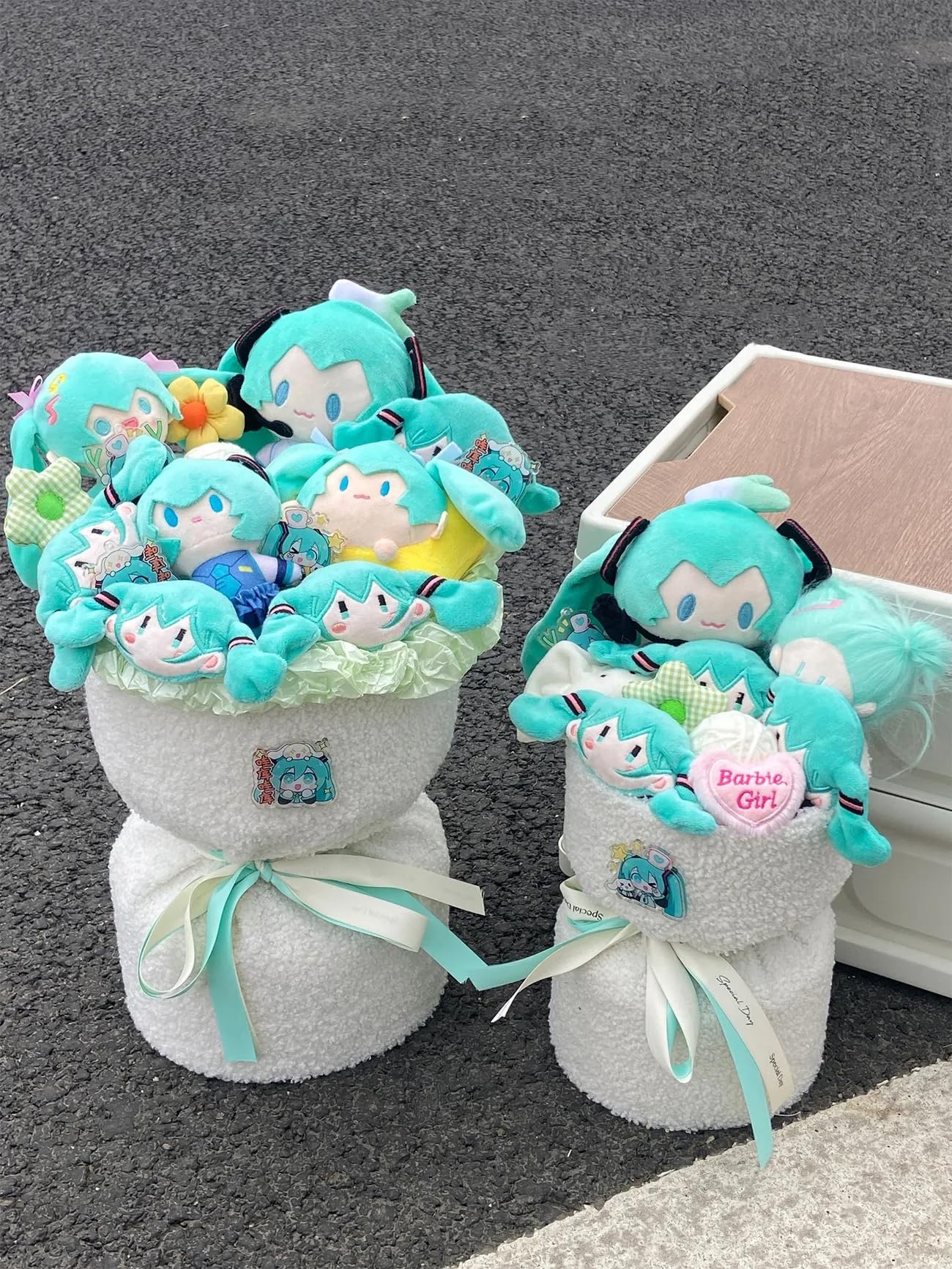 Amazon.co.jp: ぬいぐるみ花束 初音ミク 誕生日の花束 花束ギフト 可愛