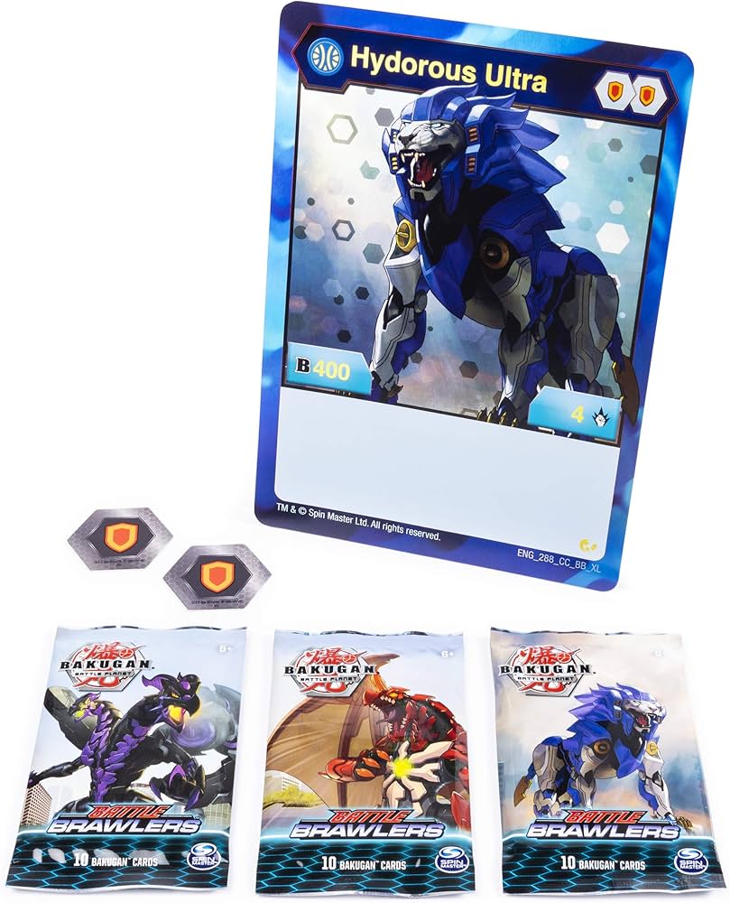 Amazon.com: Bakugan, Deluxe Battle Brawlers Card Collection with