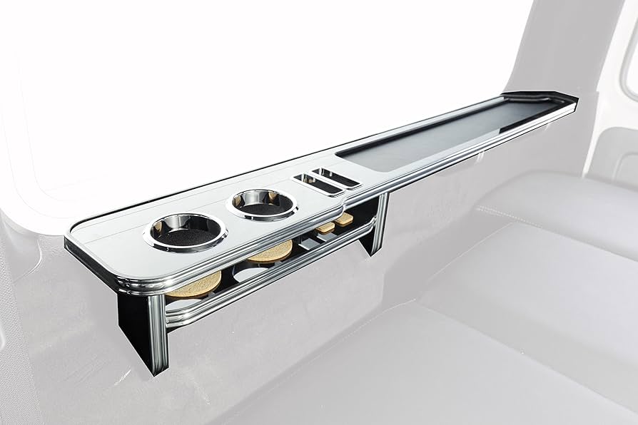 Amazon | 200系ハイエース リアサイドテーブル右側 ブラックウッド 73