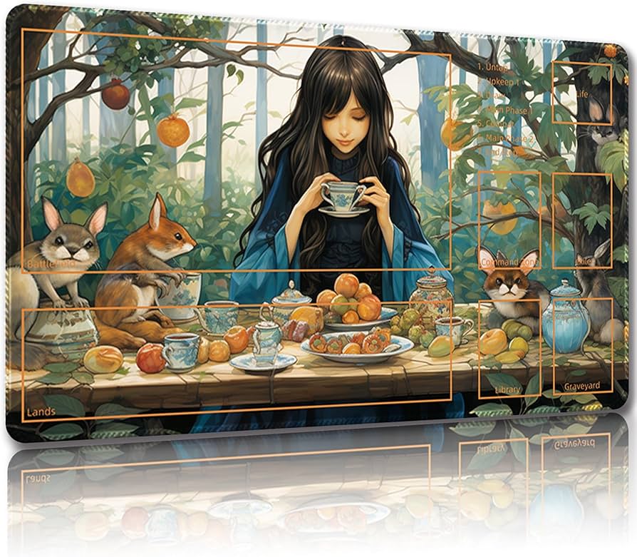 Amazon.co.jp: Malqiqi MTGプレイマット 無料収納バッグ付き - MTG