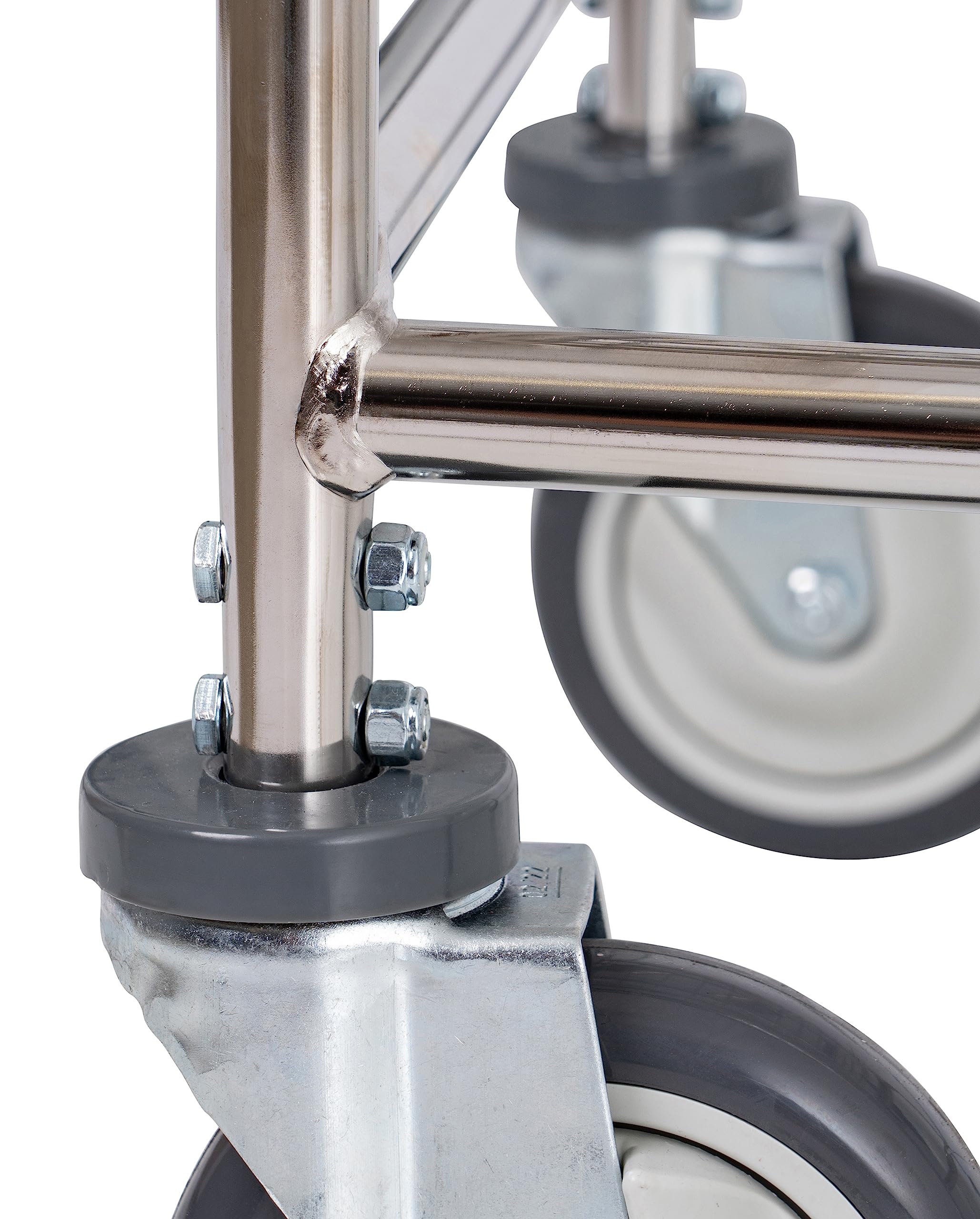 Amazon.co.jp: R&B Wire® 100E 高耐久ワイヤーランドリーカート | 2.5