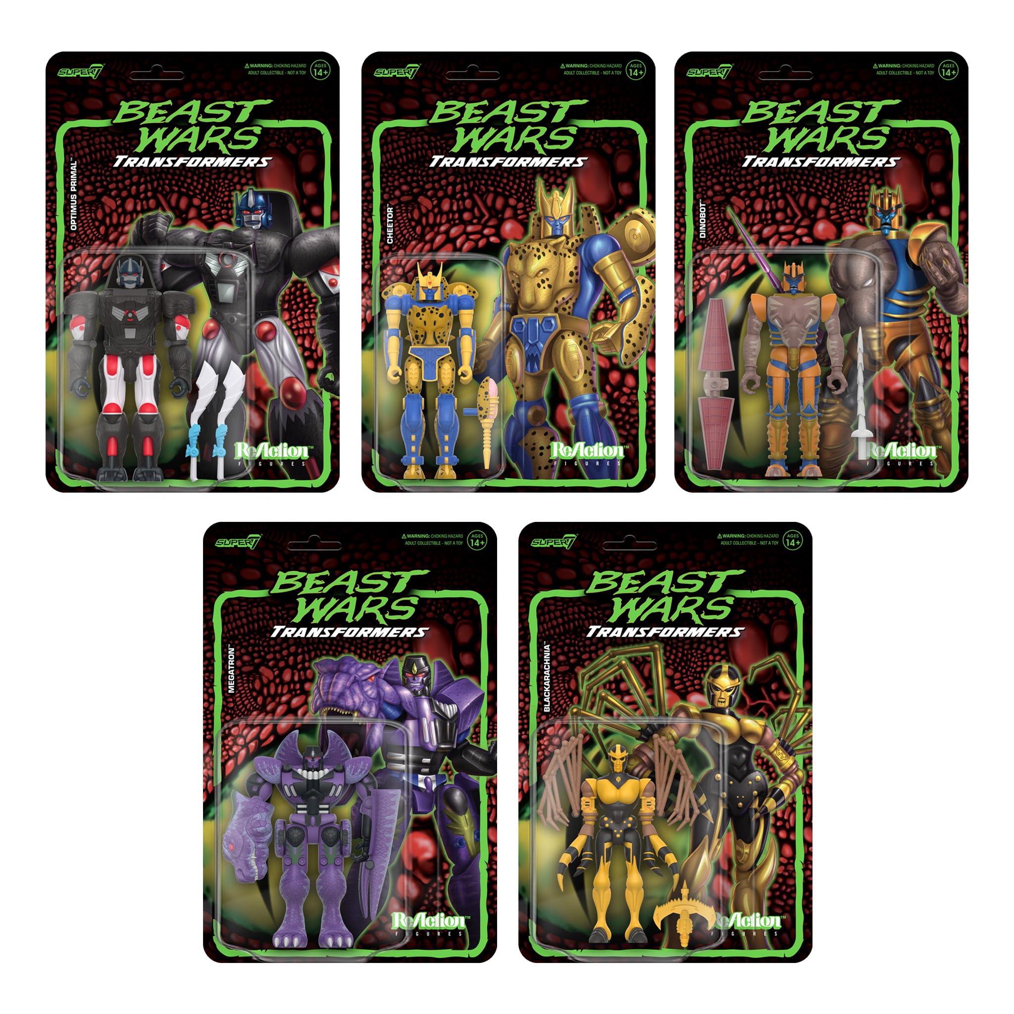 Amazon.com: Super7 Transformers Beast Wars Dinobot - 4