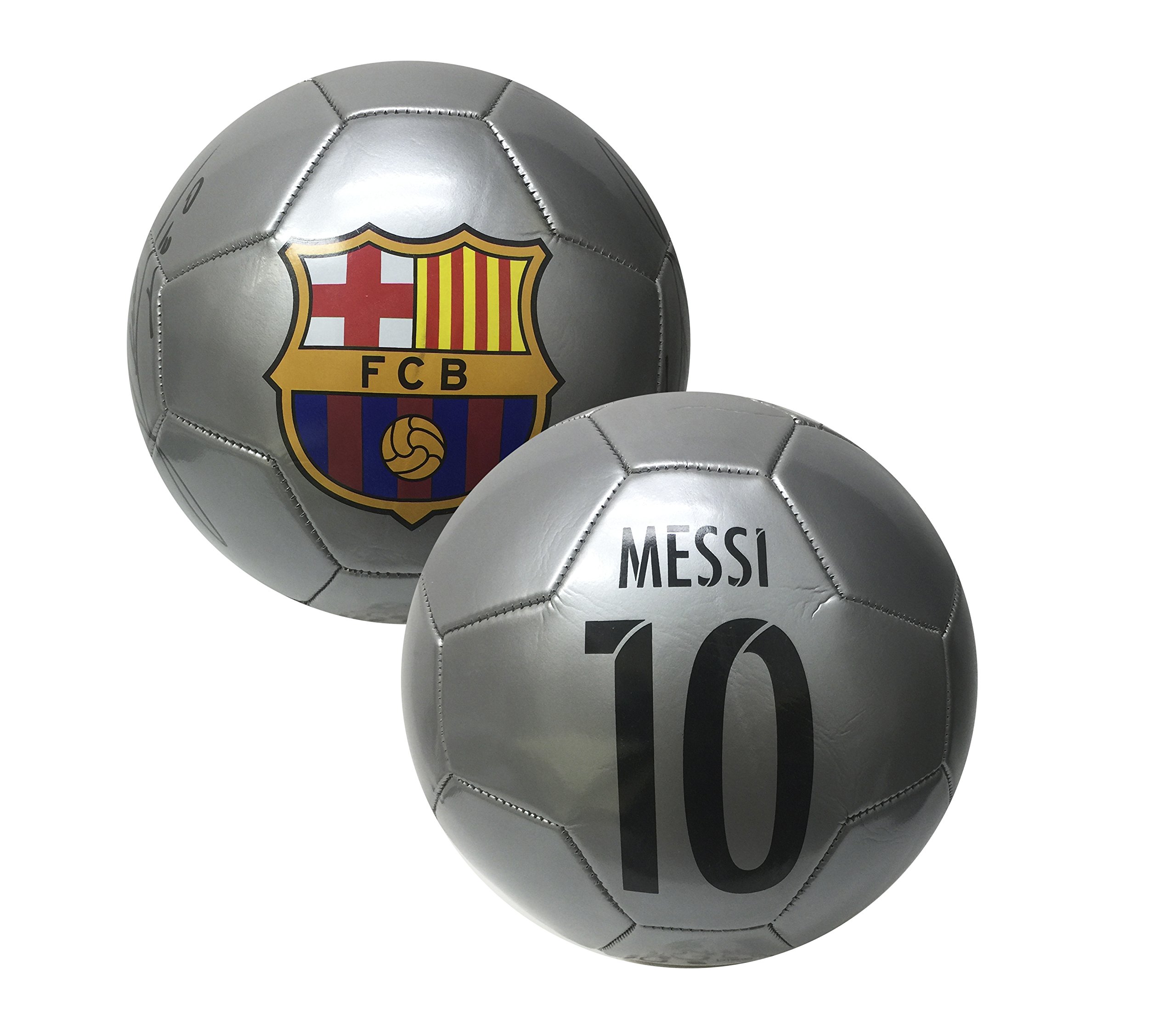 Amazon | メッシ署名サッカーボール、サイズ# 5、FCバルセロナメッシ