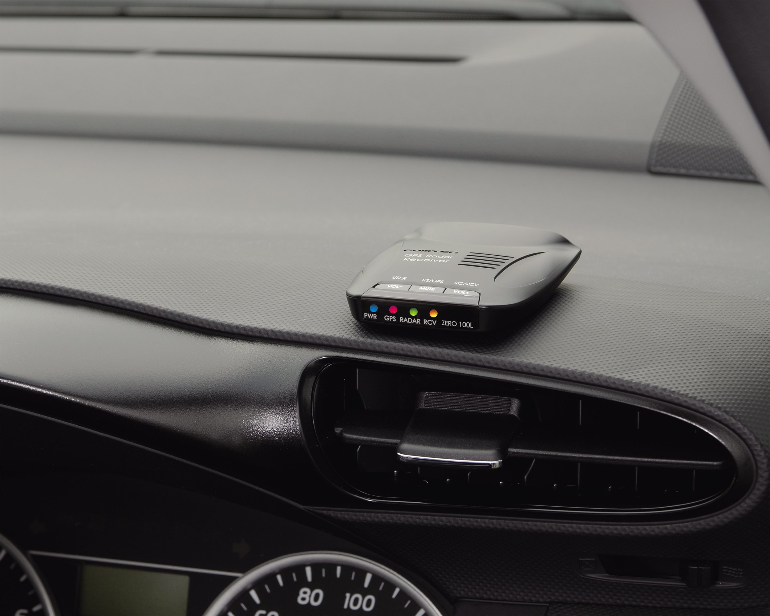 Amazon | コムテック レーダー探知機 ZERO 100L 無料データ更新 移動式