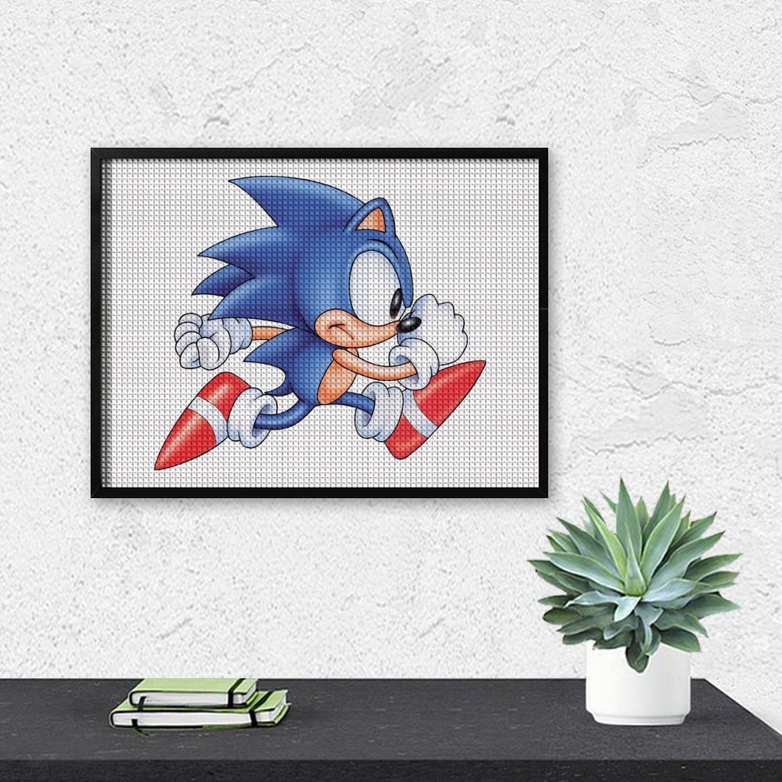 Amazon.co.jp: ソニック・ザ・ヘッジホッグ 5D ダイヤモンドの絵