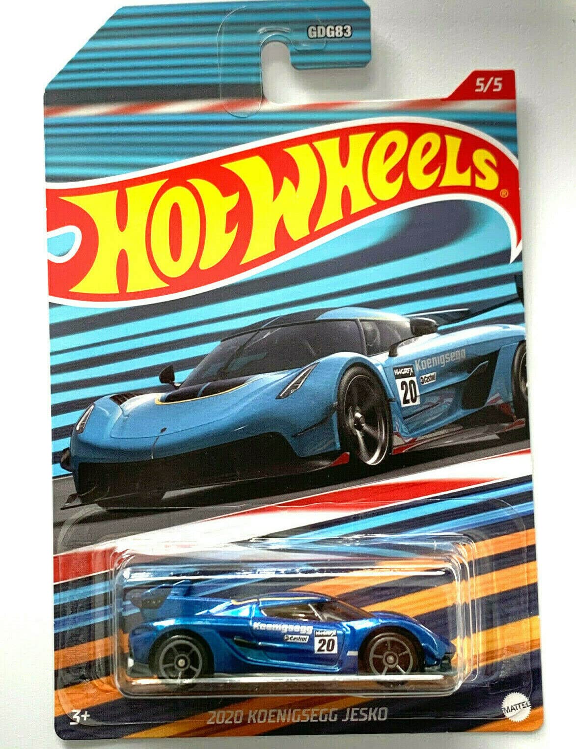 Amazon.com: DieCast Hot Wheels 2020 Koenigsegg Jesko (Blue) - 2022
