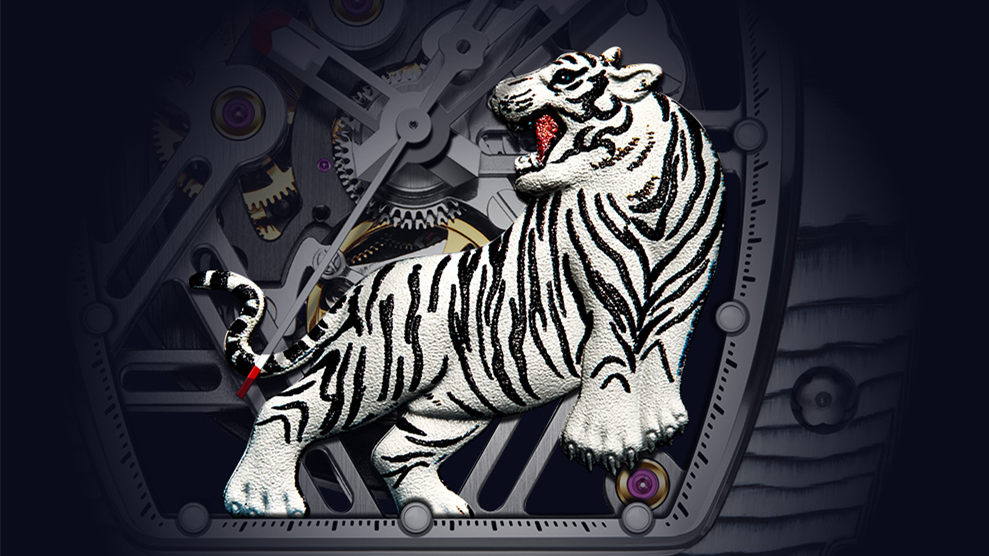 Amazon | HAOFA 優勝限定 腕時計メンズ 自動巻き 3Dタイガー文字