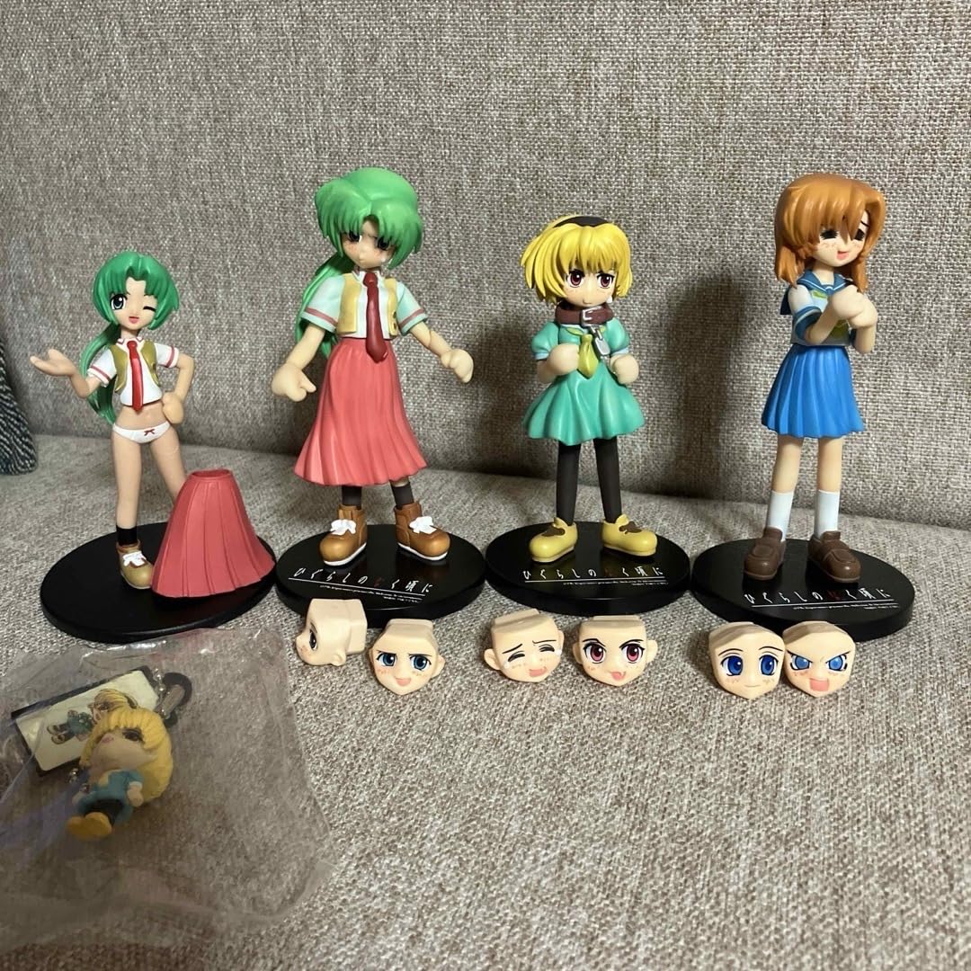 Amazon.co.jp: ひぐらしのなく頃に フィギュア コレクト700 など