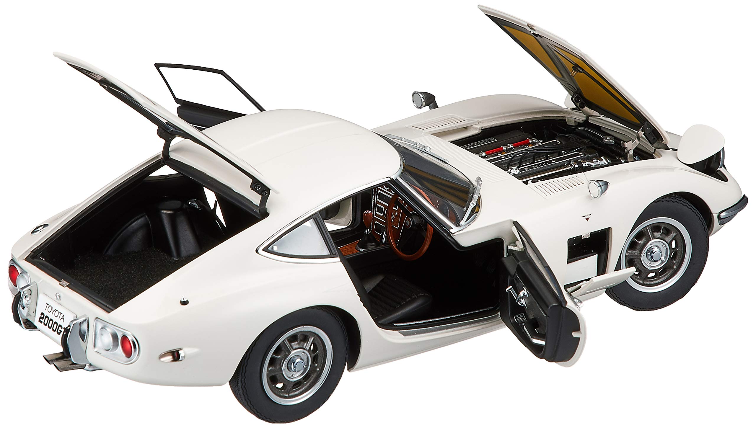 Amazon | AUTOart 1/18 トヨタ 2000GT ホワイト | ミニカー・ダイ
