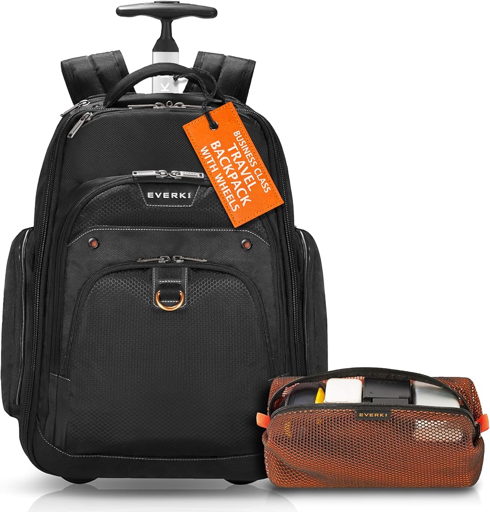 Amazon.com: EVERKI Atlas Wheeled Laptop Backpack (EKP122) with
