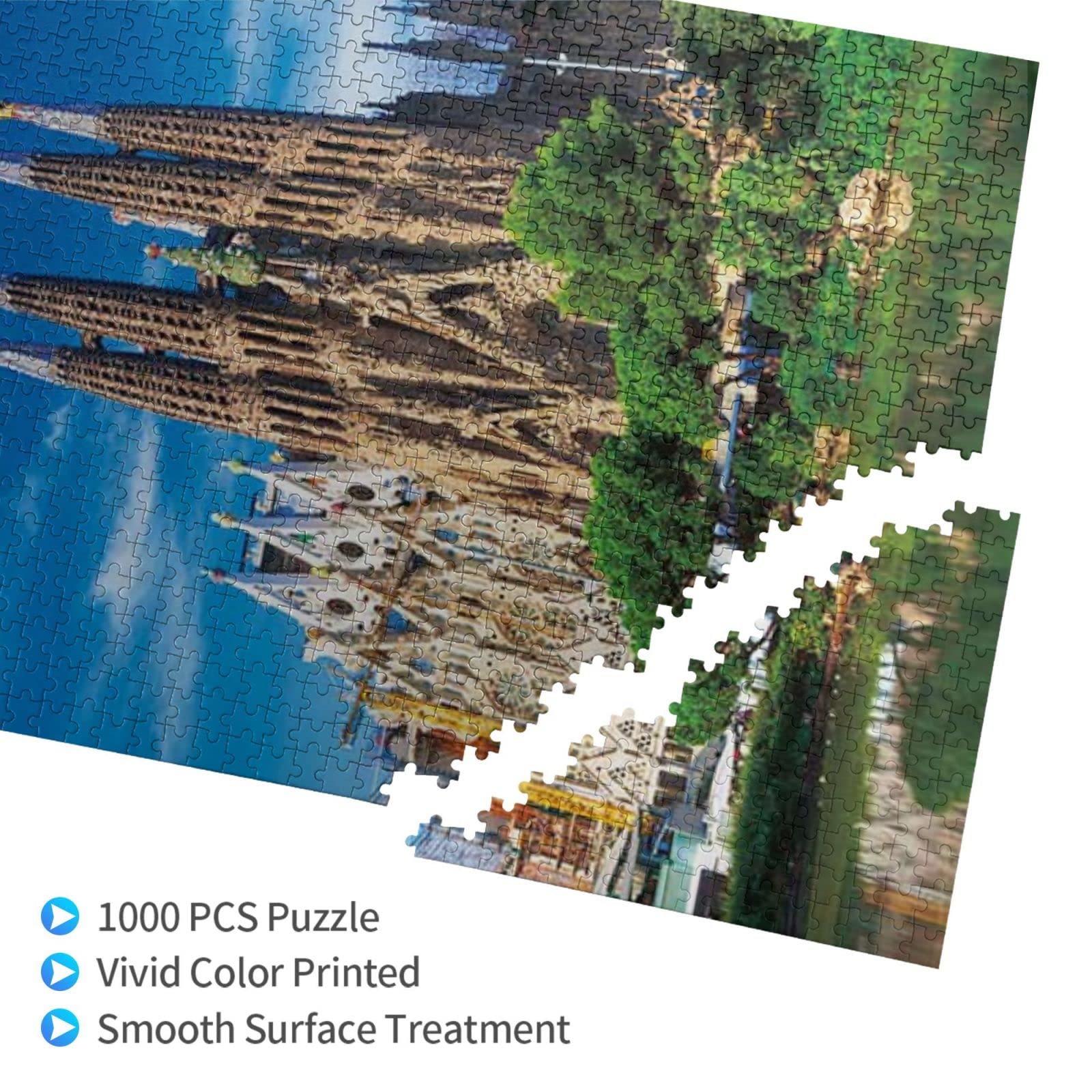 Amazon.co.jp: 1000ピース ジグソーパズル サグラダファミリア大聖堂