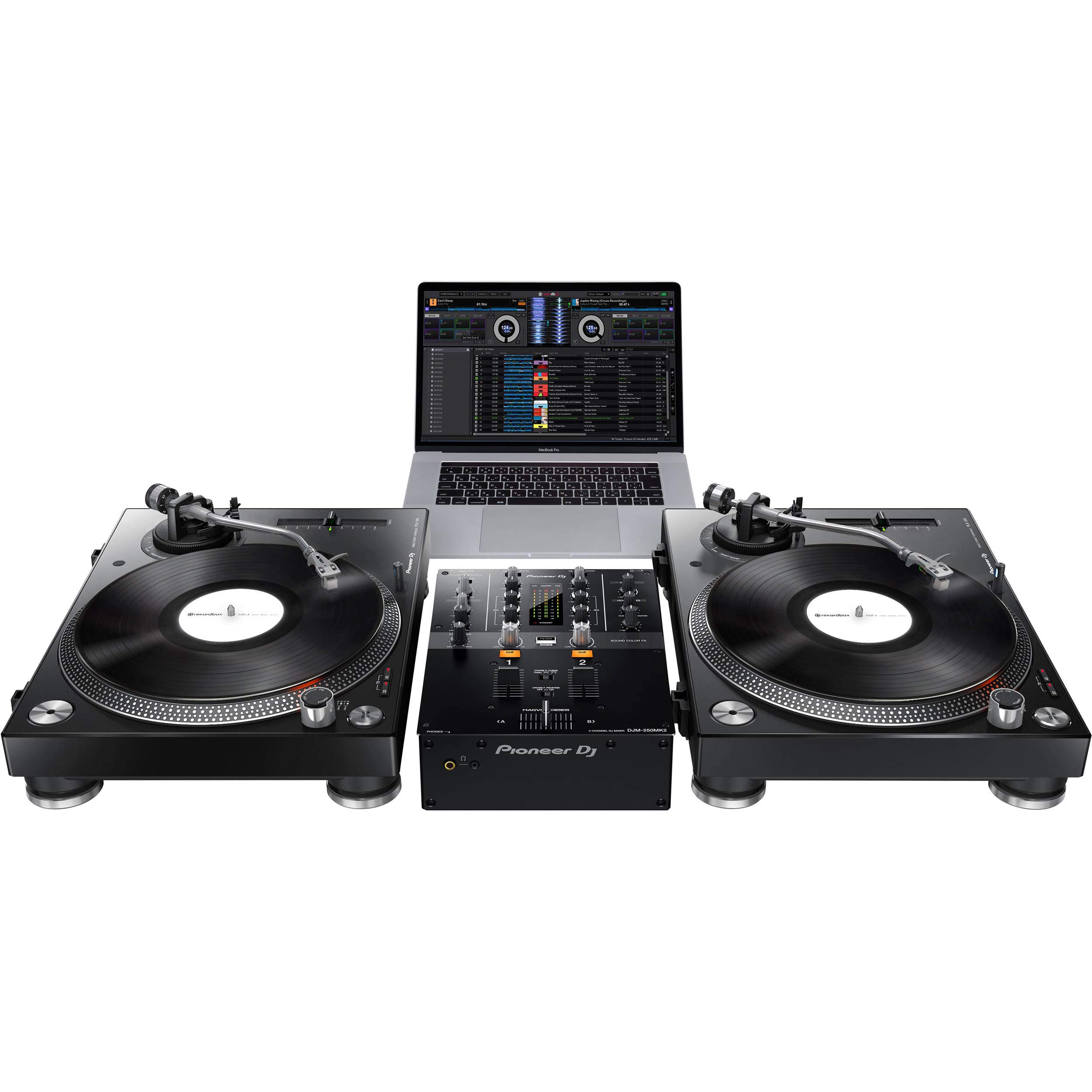 Amazon.com: Pioneer DJM-250MK2 2-channel DJ Mixer with Pioneer PLX