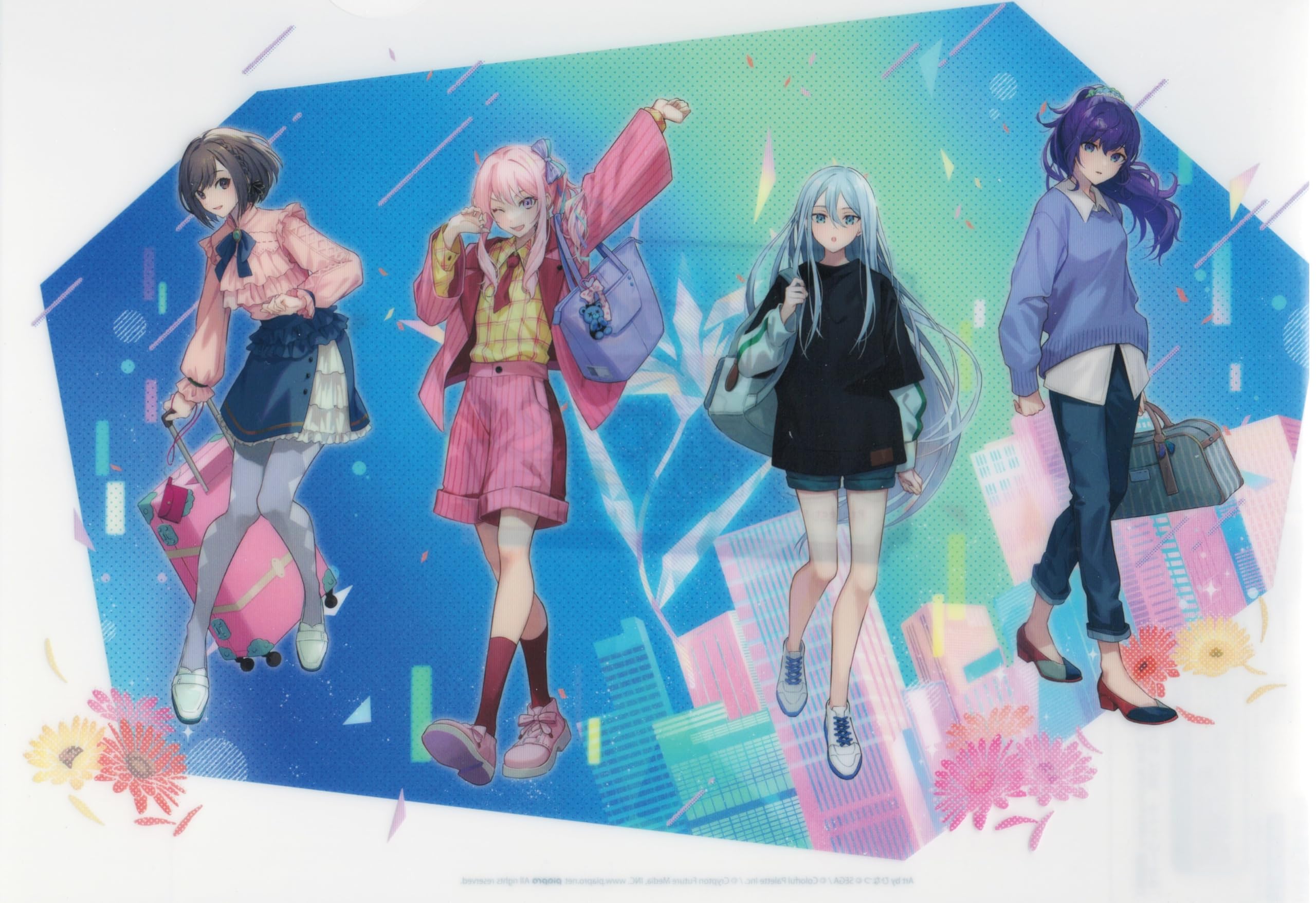 Amazon.co.jp: 25時 ナイトコードで クリアファイル 3rd Anniversary 3