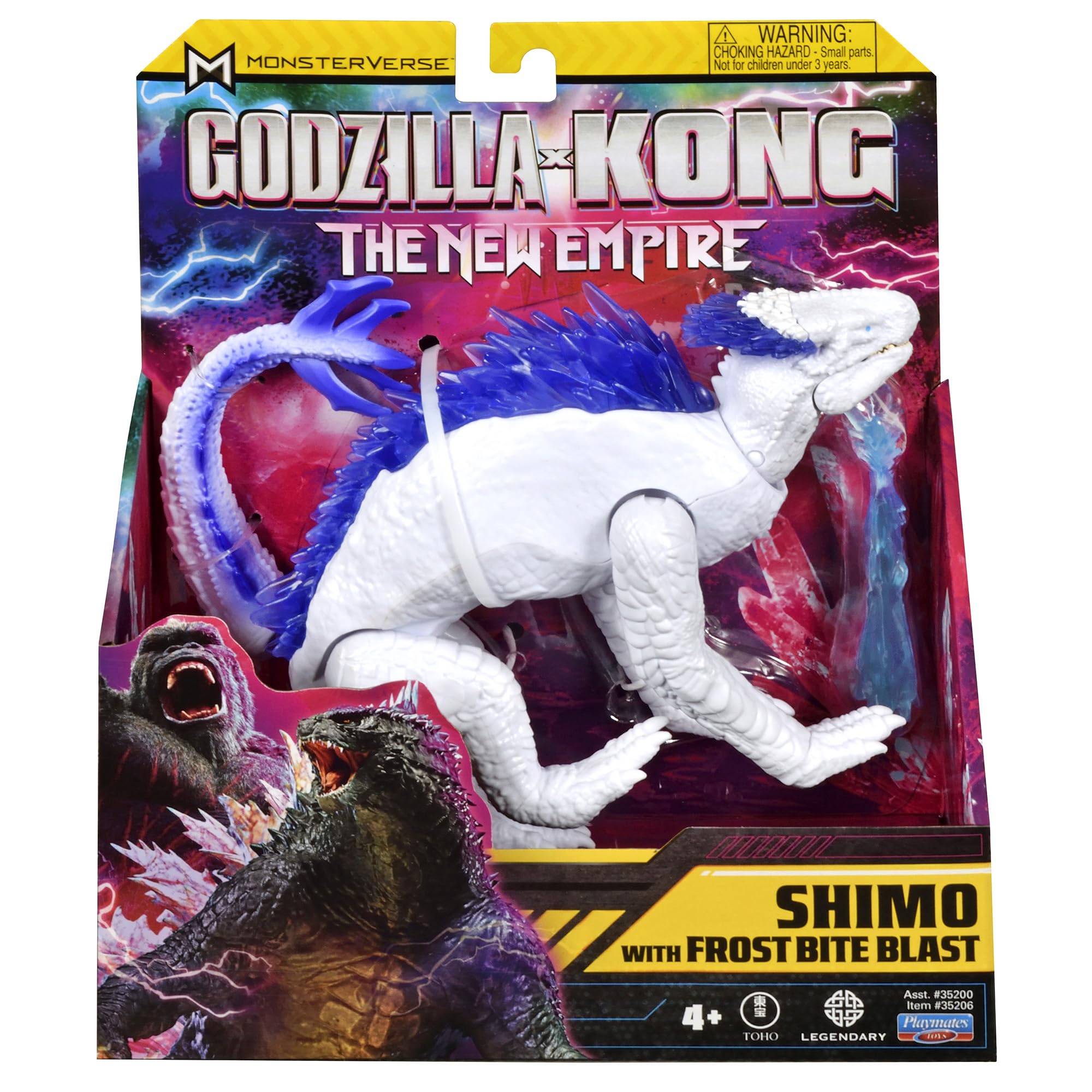Amazon.com: MonsterVerse - Godzilla x Kong, Articulated Figure, 14