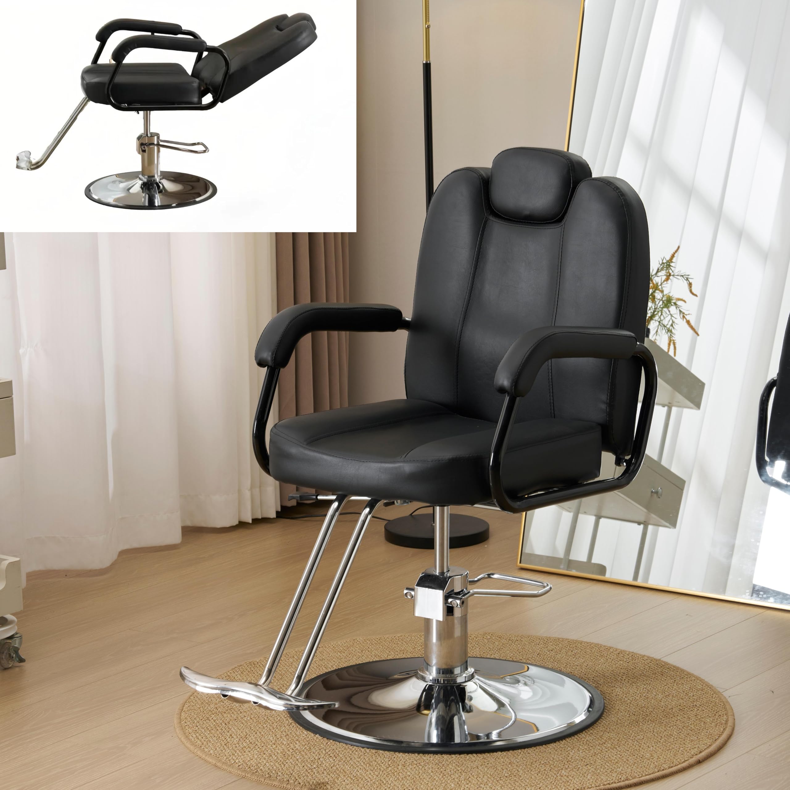 Amazon.co.jp : オーエスジェイ(OSJ) サロンチェア マッサージ 理容室