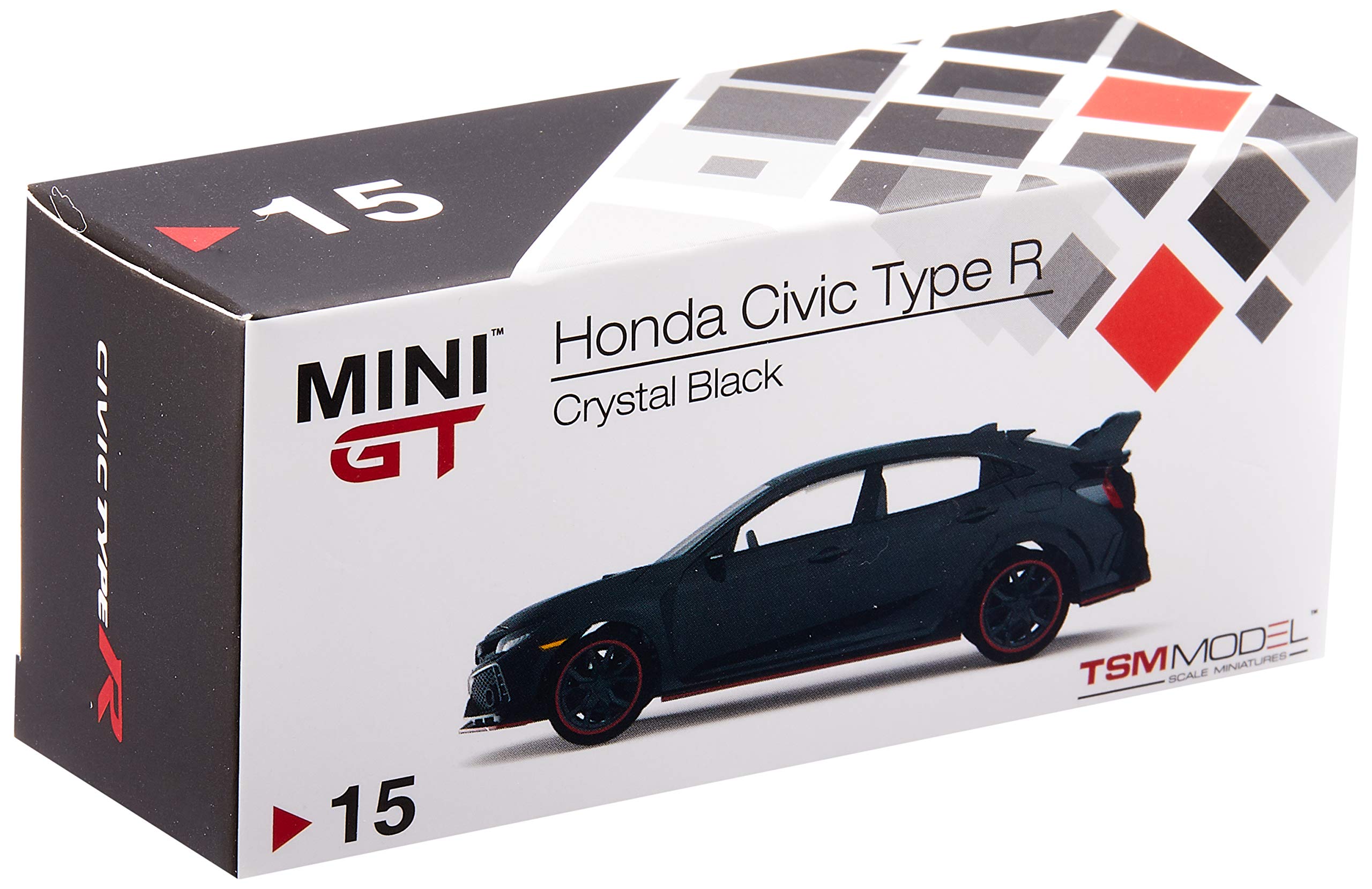 Amazon | MINI GT 1/64 ホンダ シビック タイプR クリスタルブラック