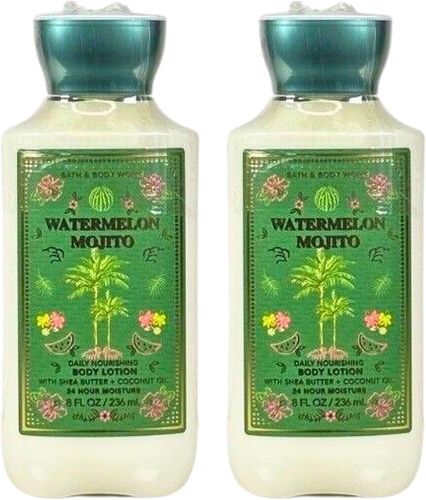 Amazon.com : Bath & Body Works Body Lotion Pack of 2, 8oz Each