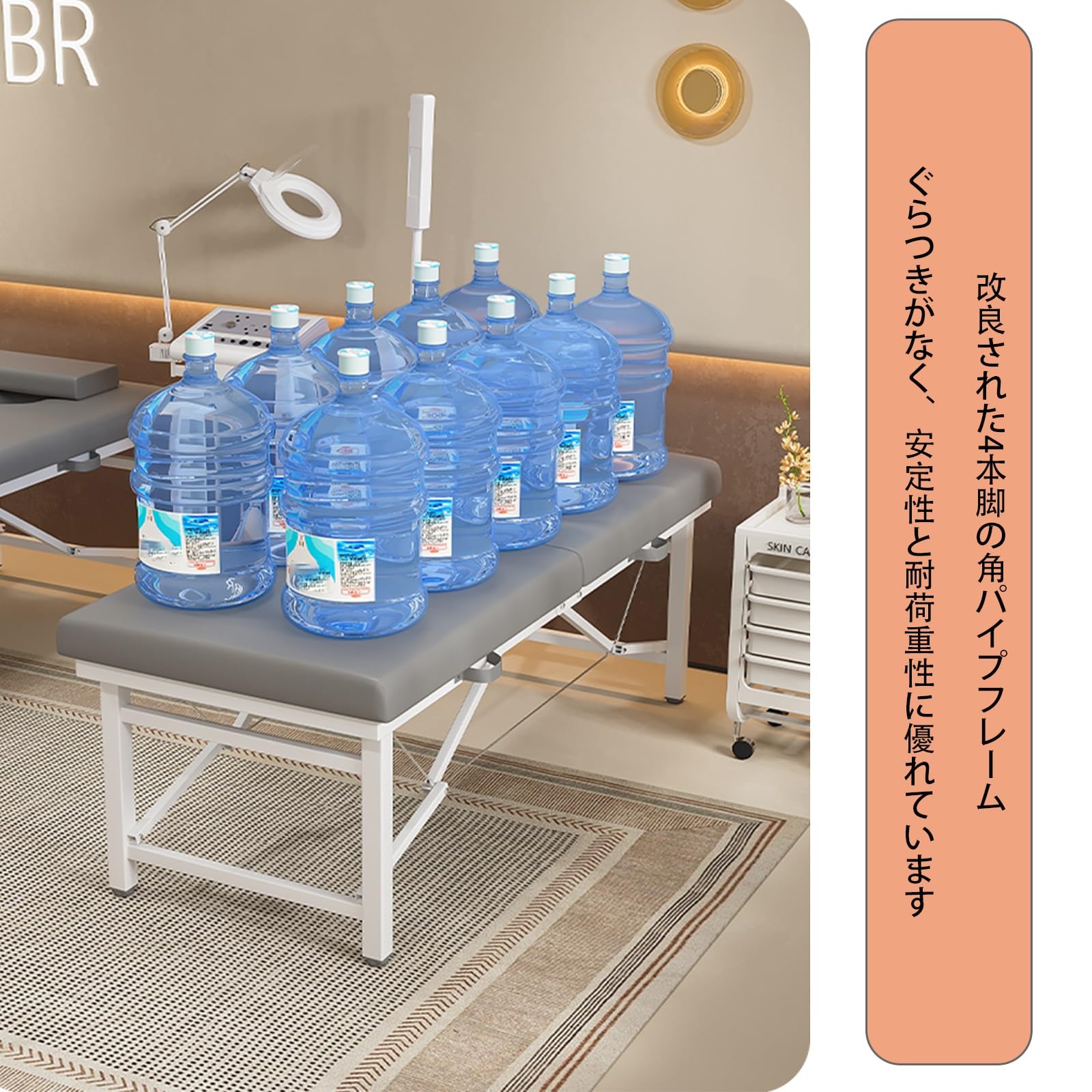 Amazon | ZXZMXマッサージベッド 折りたたみ おりたたみベット 施術台