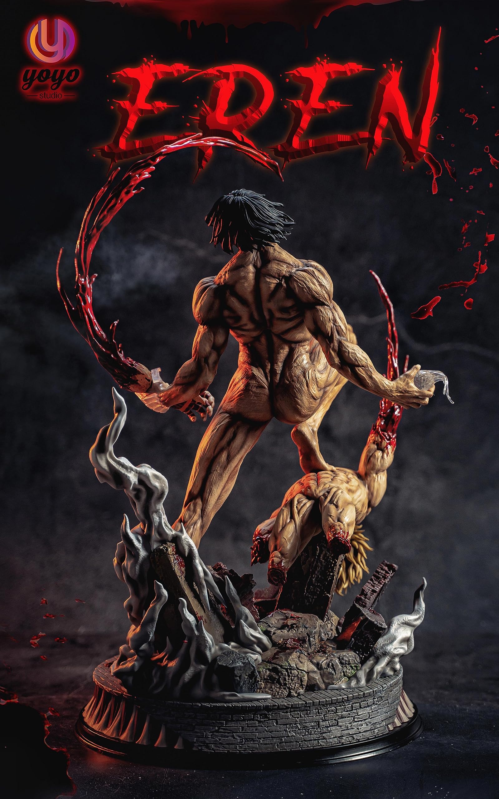 Amazon.co.jp: エレン・イェーガー 始祖の巨人 フィギュア 1/6スケール