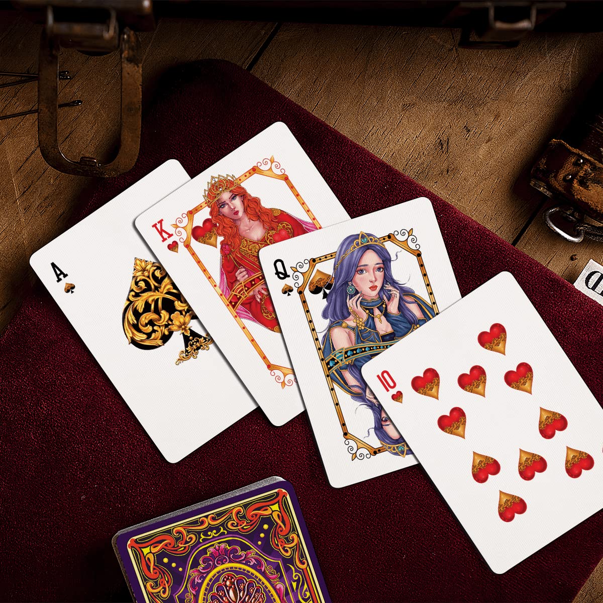 Amazon.co.jp: HAAKUN プリンセス ザ・エンチャント トランプ 美しい